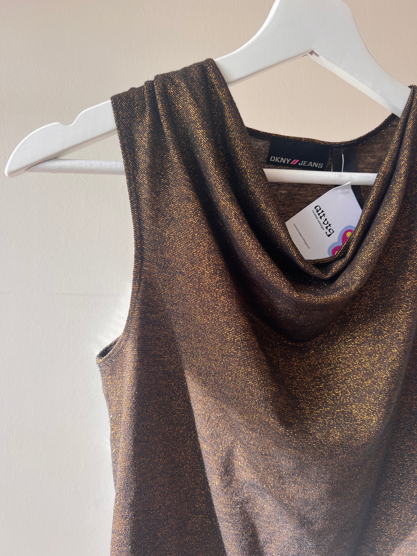 Gold Shimmer Top