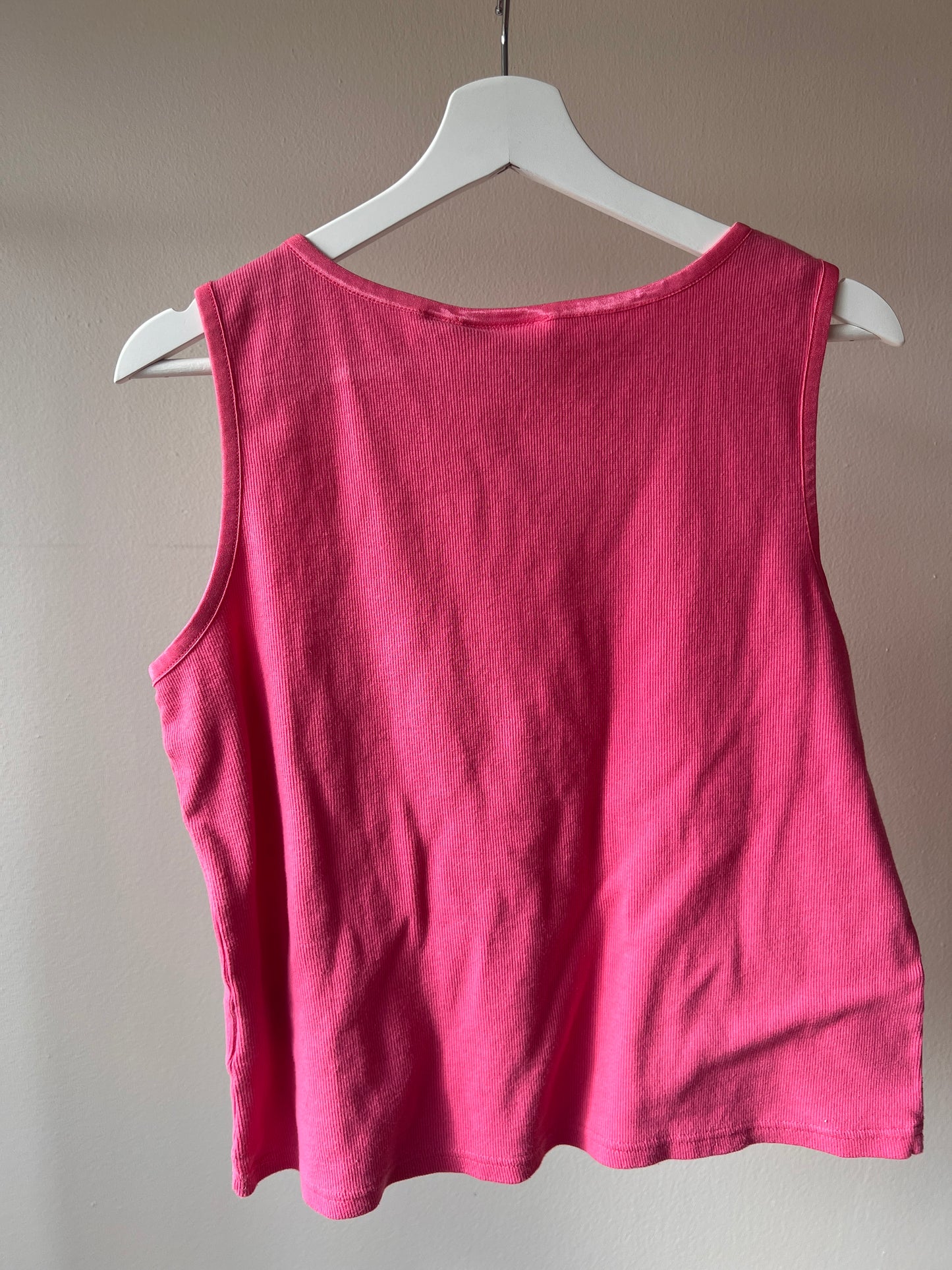 Pink Crop Top Knit