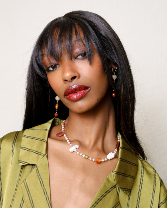 Earring No. 3 | Warm Hues