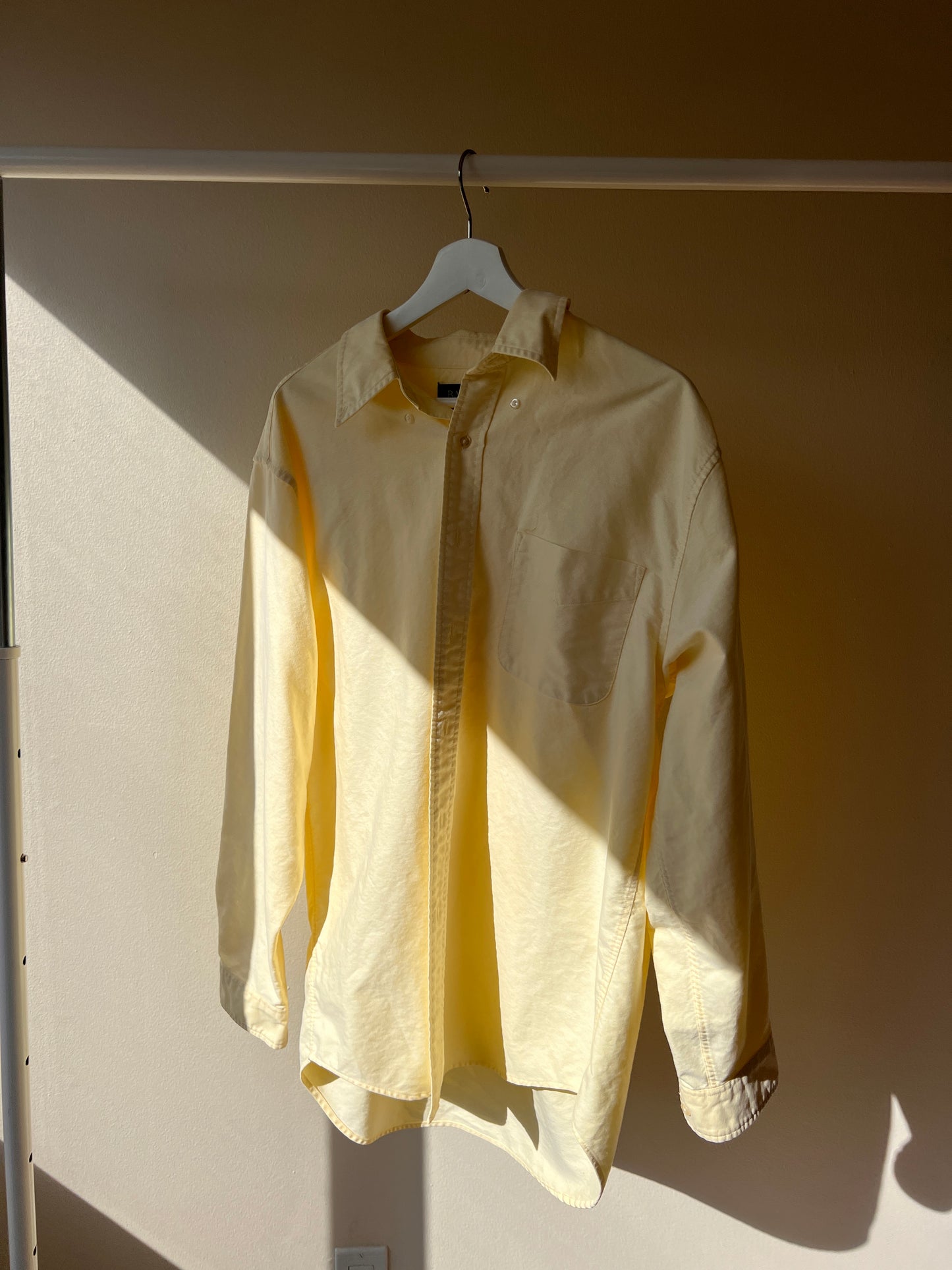 Yellow Button Up