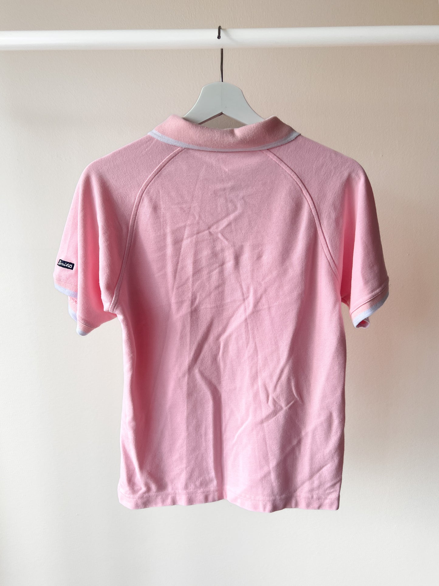 1/4 Zip Pink Polo