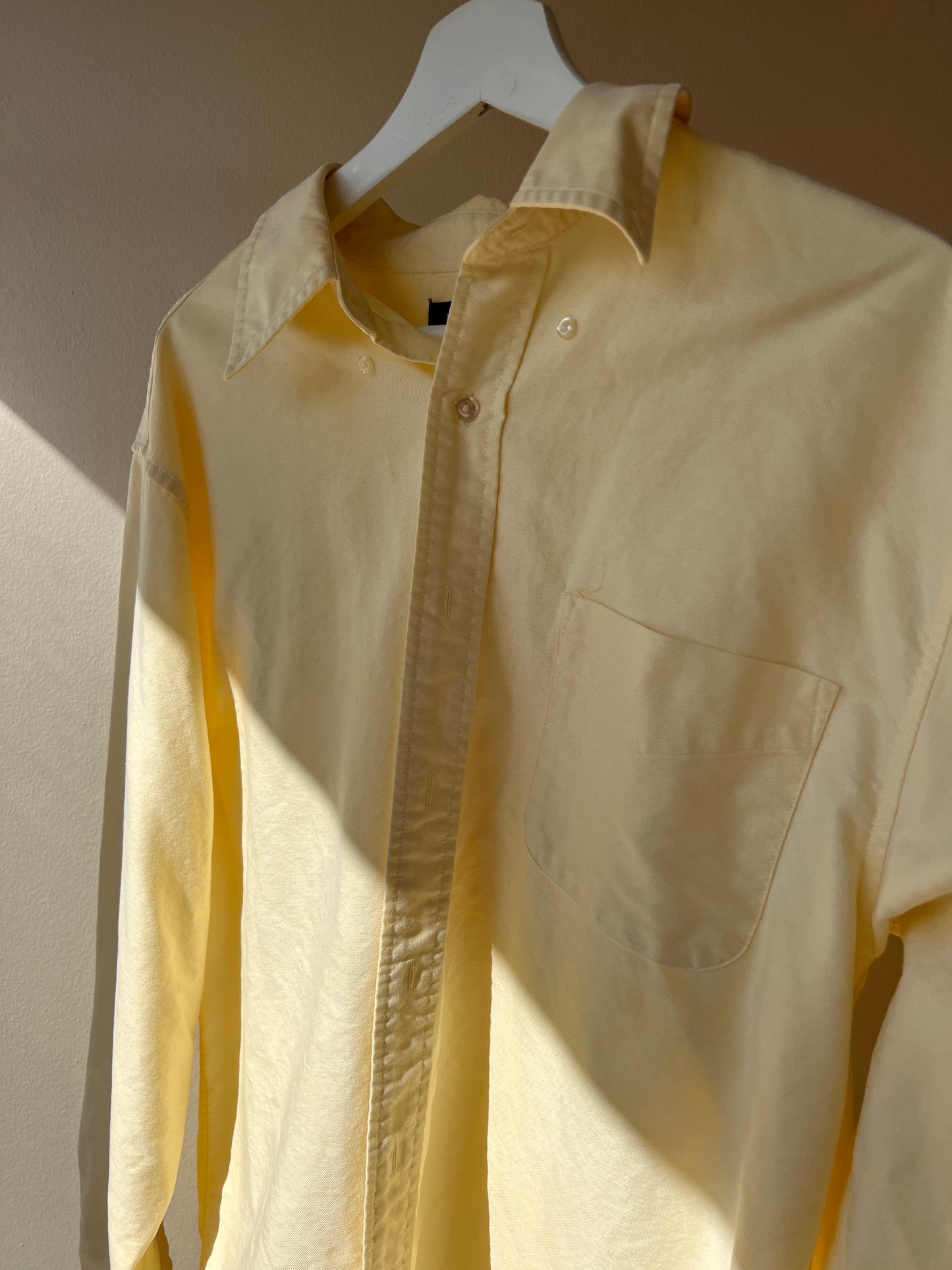 Yellow Button Up