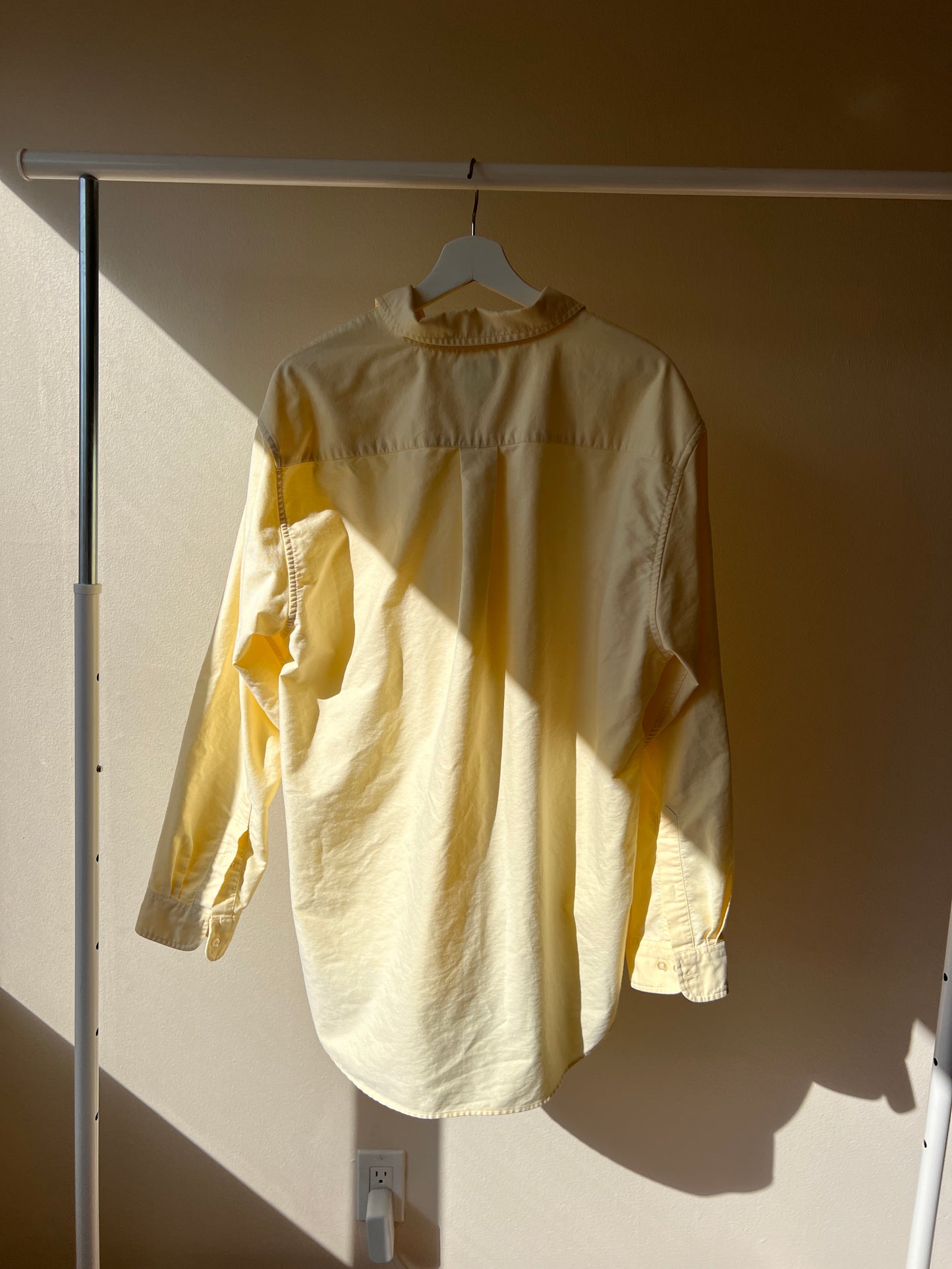 Yellow Button Up