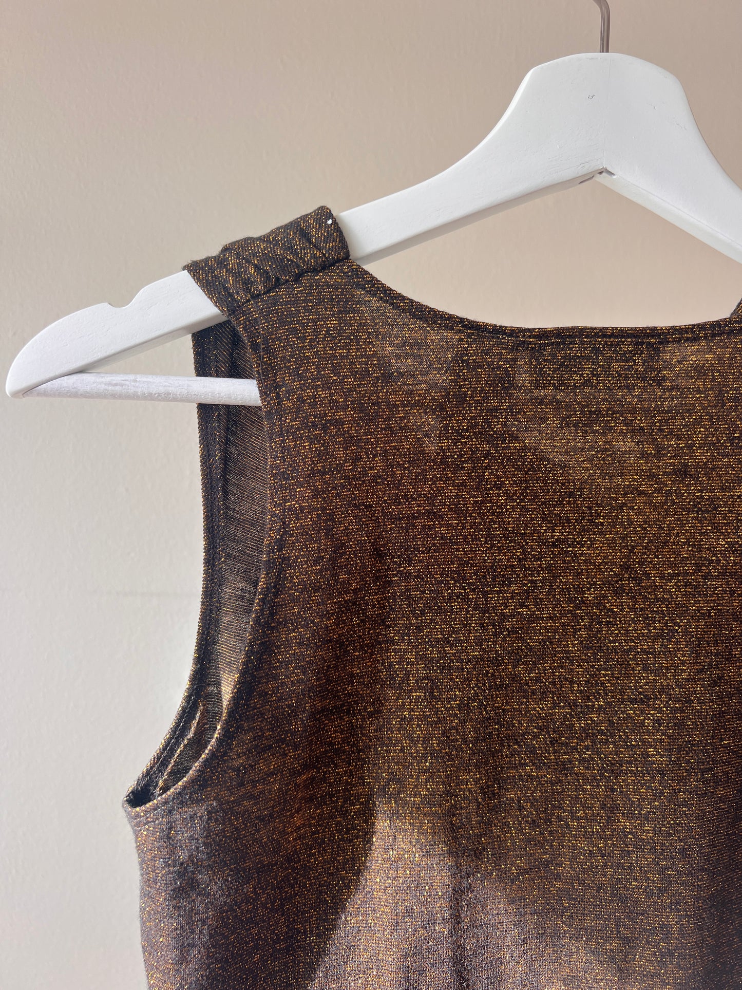 Gold Shimmer Top