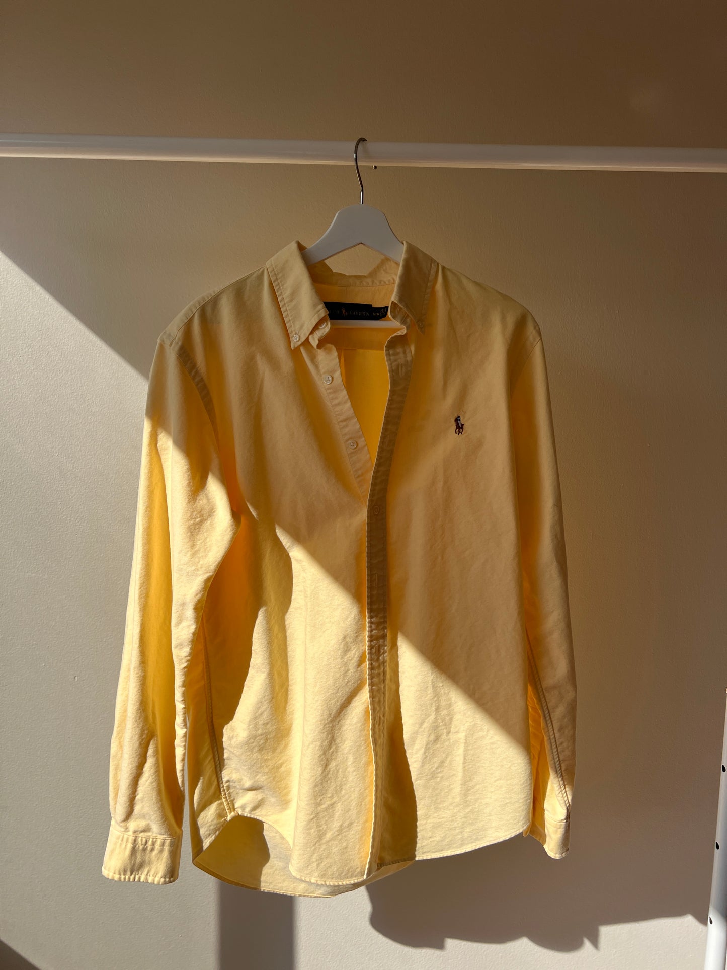 Yellow Button Up