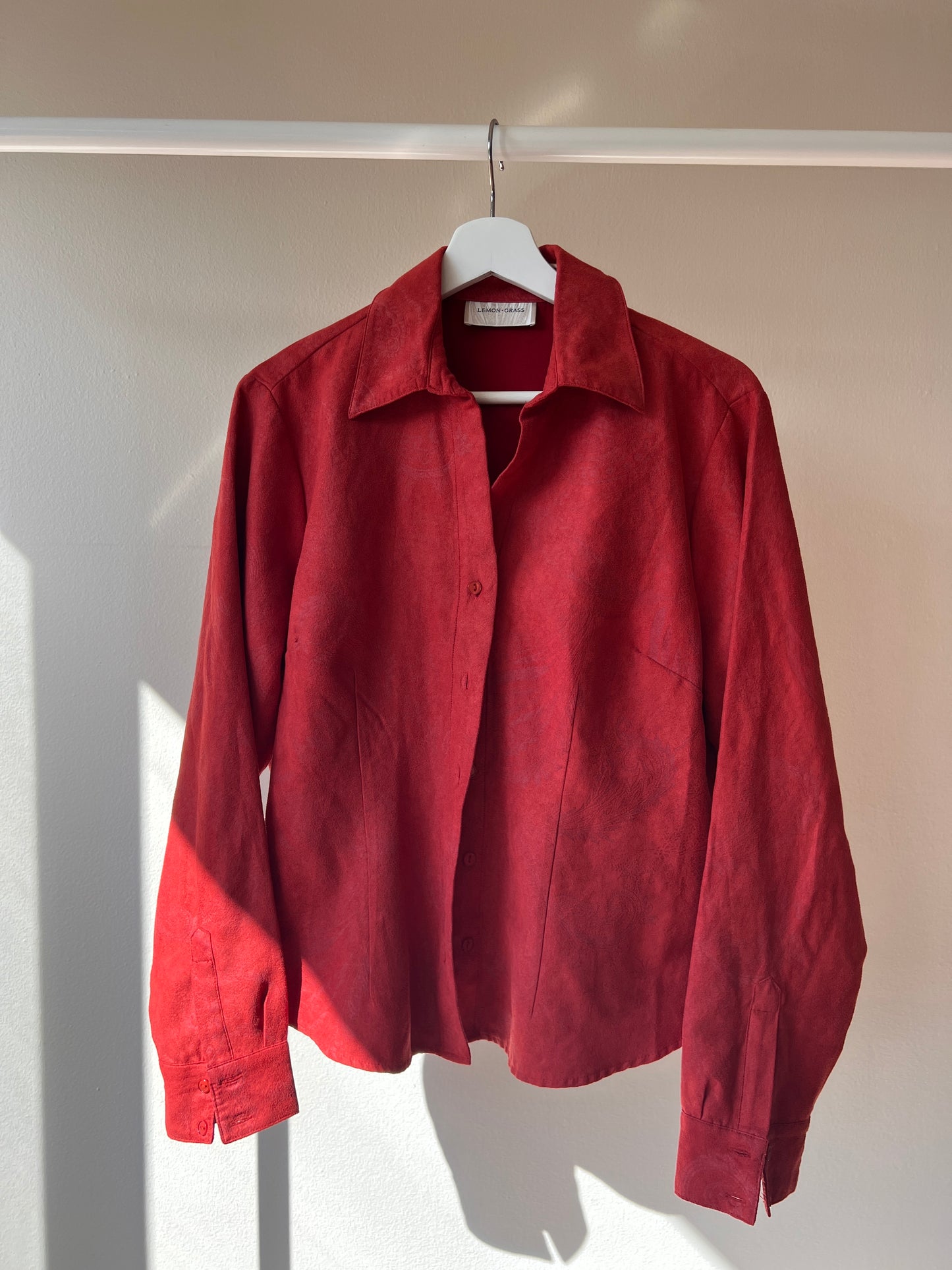 Brocade Button Up