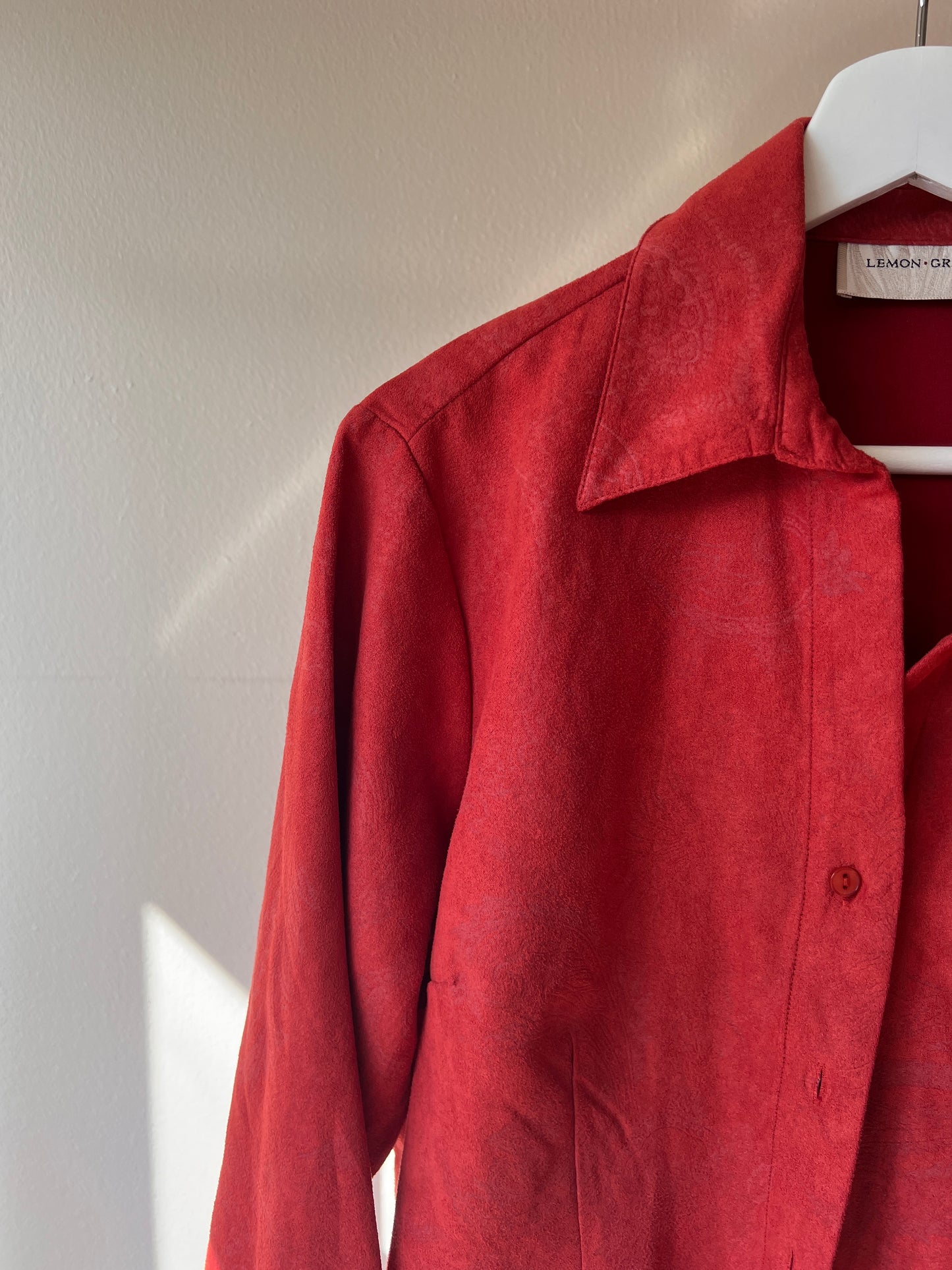 Brocade Button Up