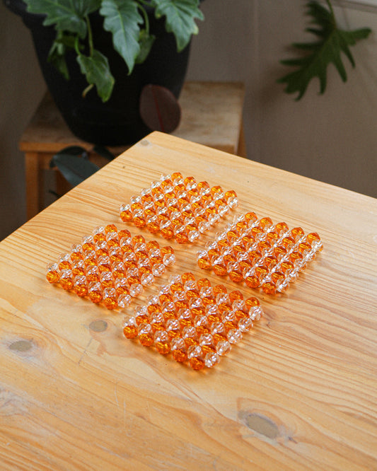 Coaster Set No. 3 | Warm Hues