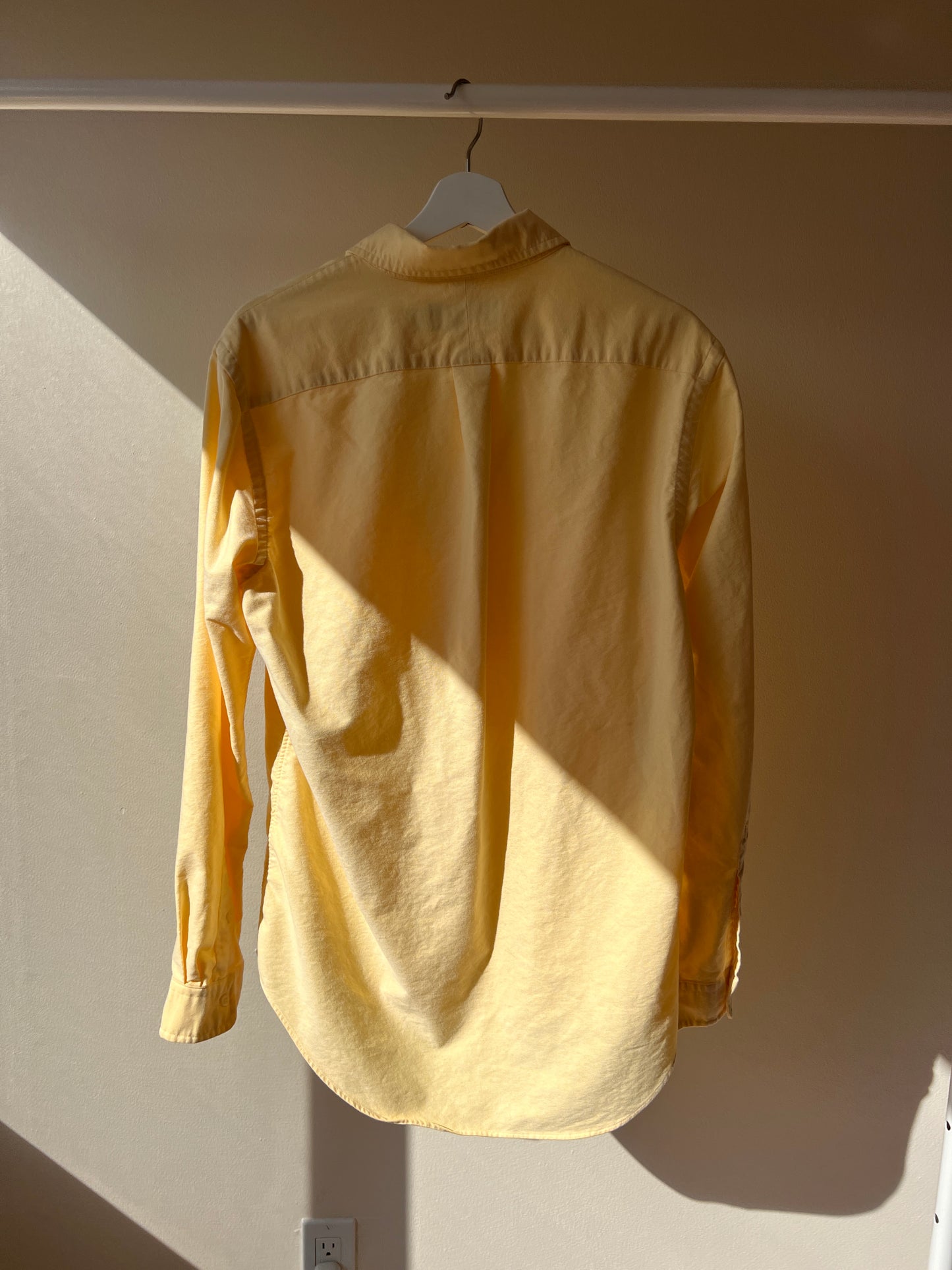 Yellow Button Up