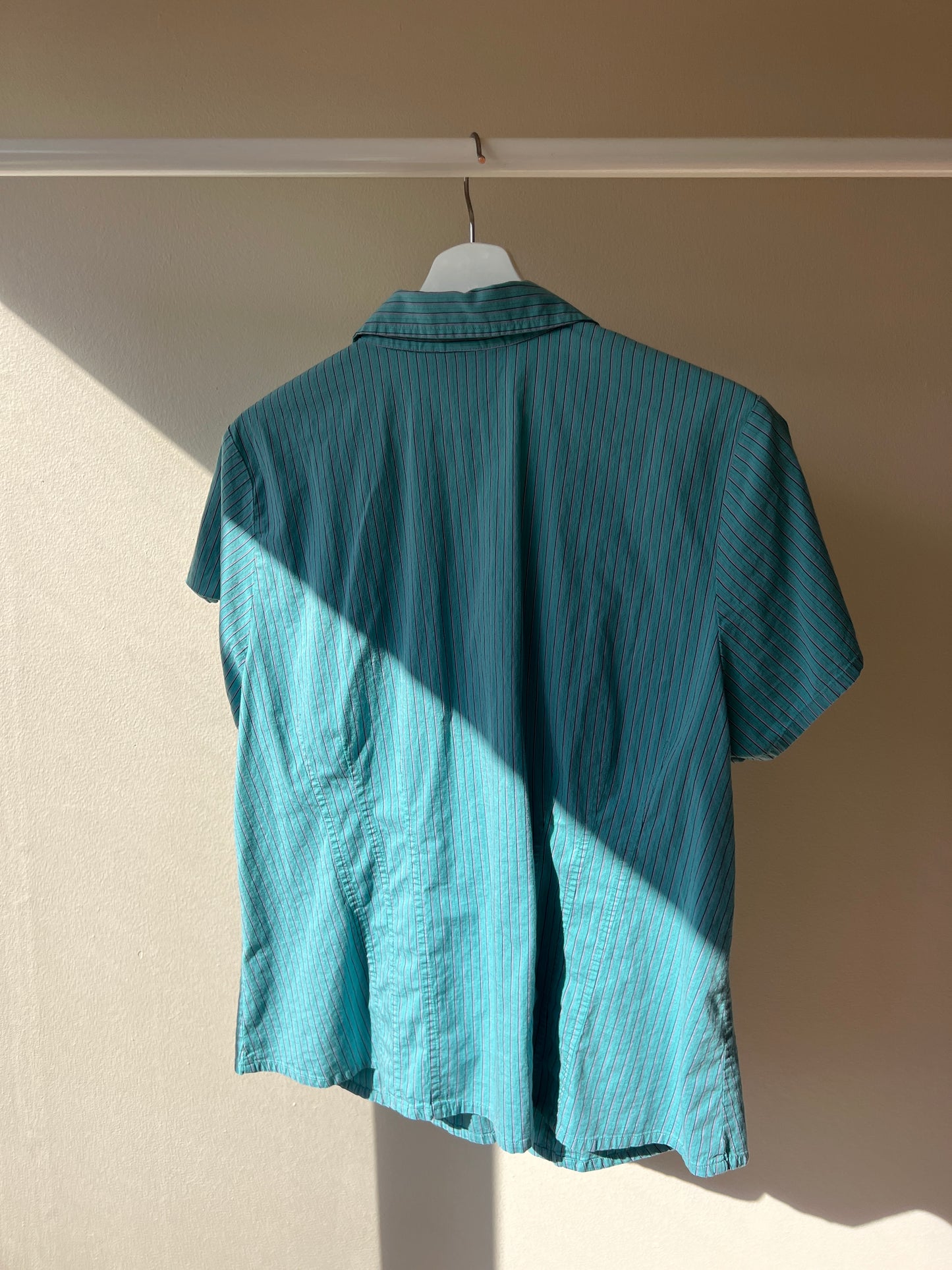 Teal Camp Shirt