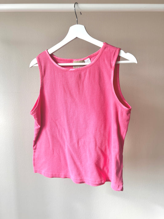 Pink Crop Top Knit