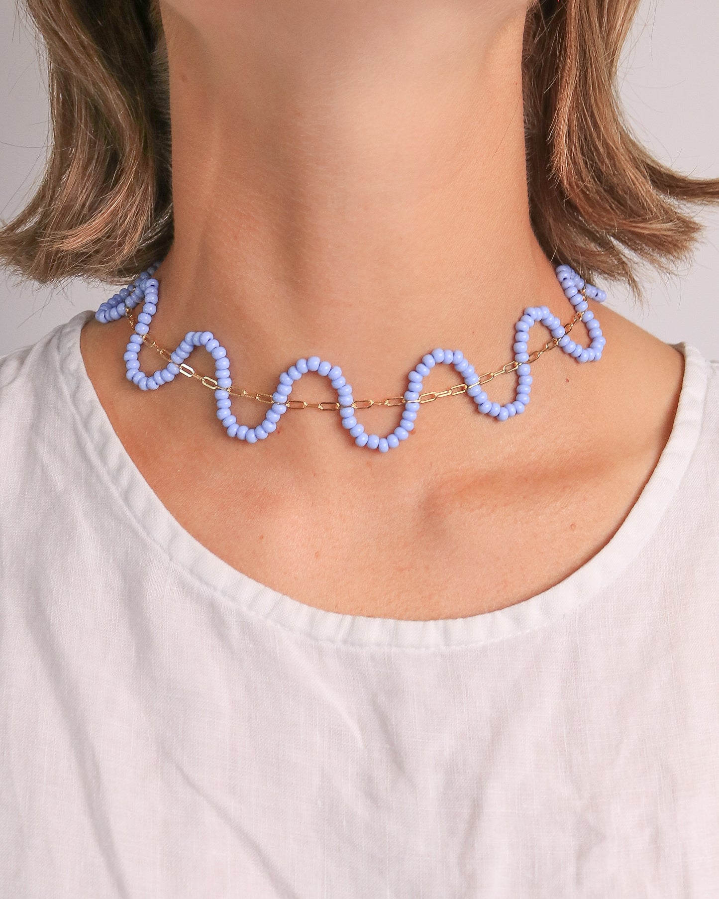 Crinkle Cut Necklace