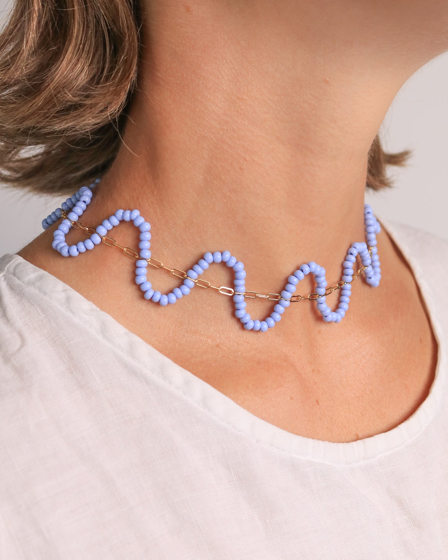 Crinkle Cut Necklace