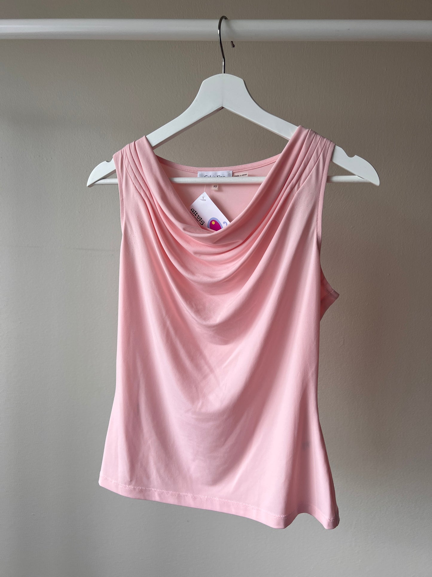 Pink Shrug Tank