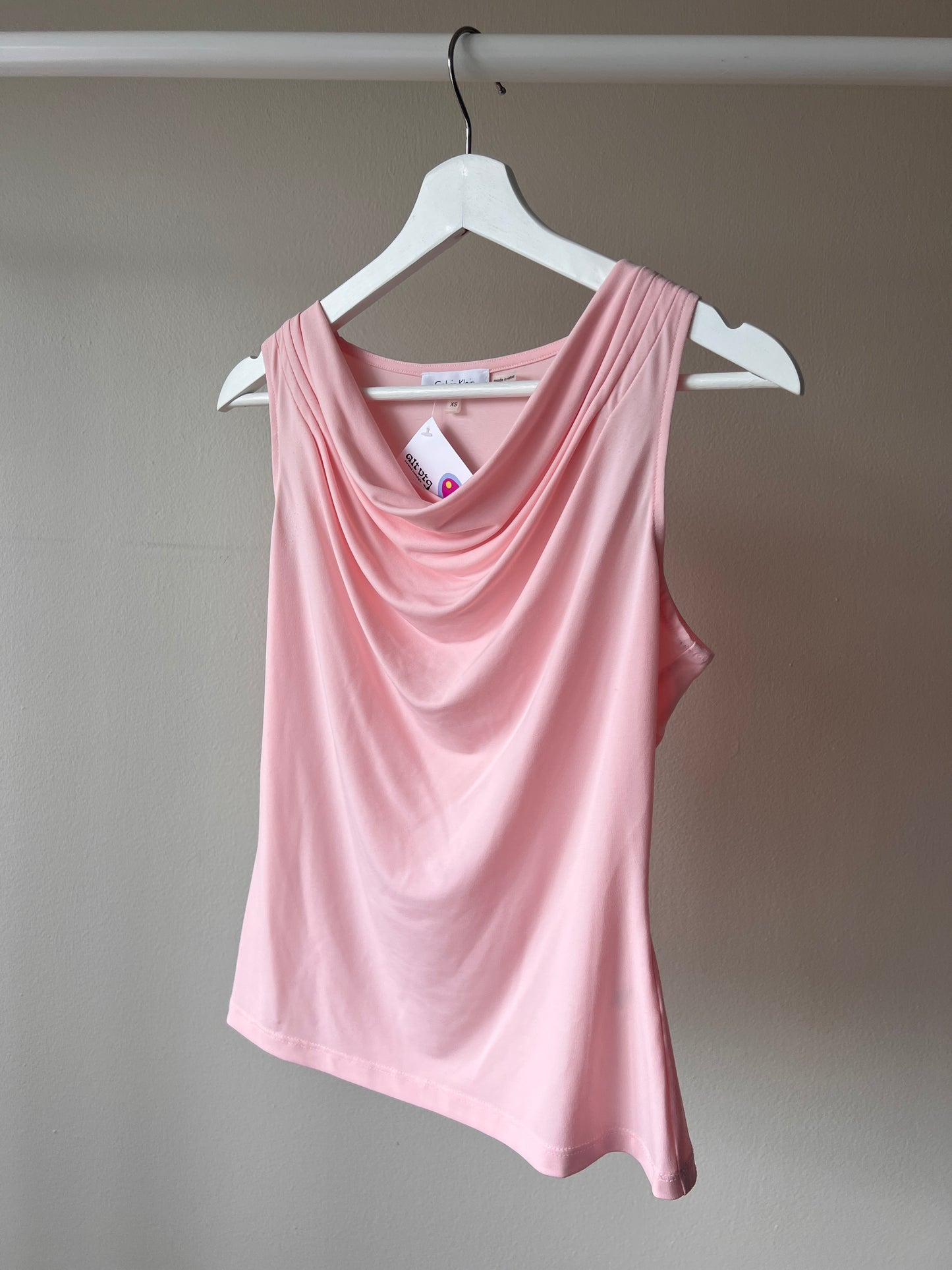 Pink Shrug Tank