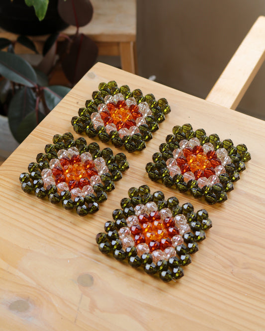 Coaster Set No. 1 | Warm Hues