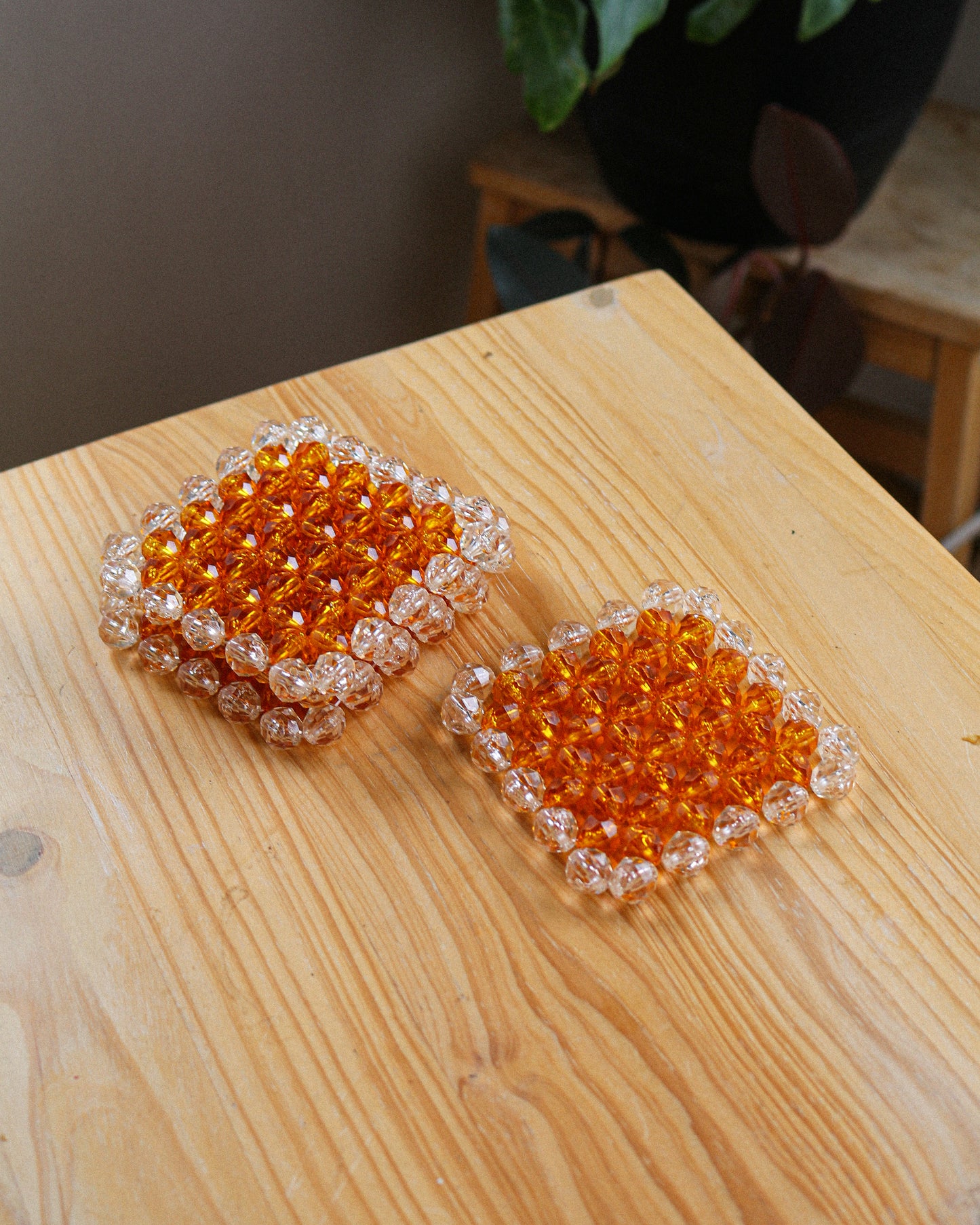 Coaster Set No. 4 | Warm Hues