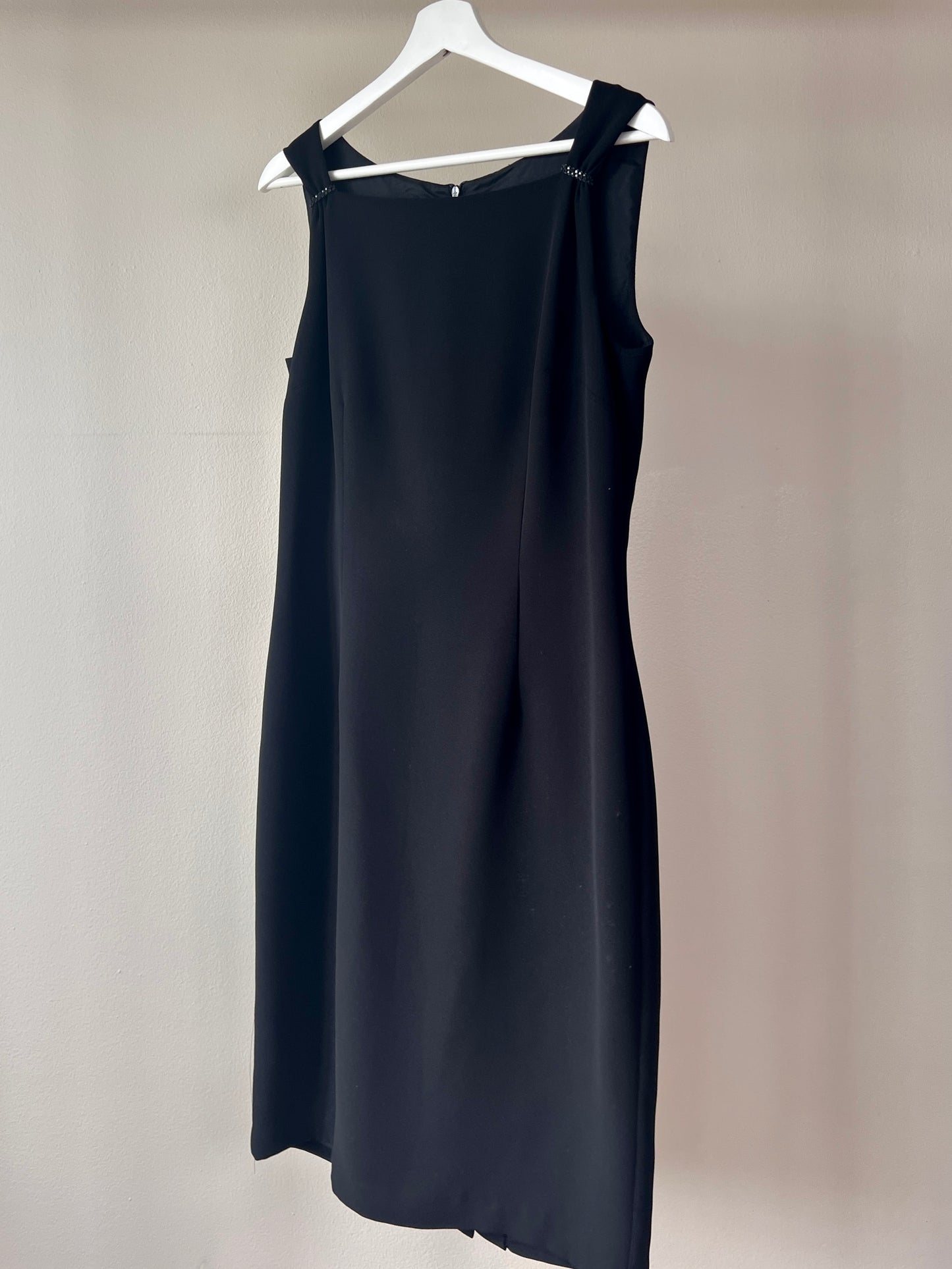 Black Midi Tank Dress
