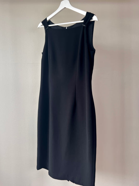 Black Midi Tank Dress