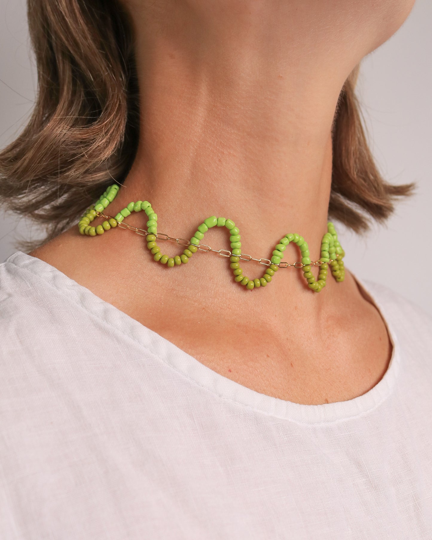 Crinkle Cut Necklace