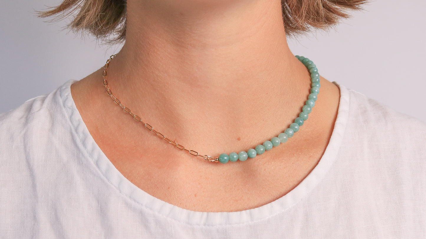 Jade Chain Necklace