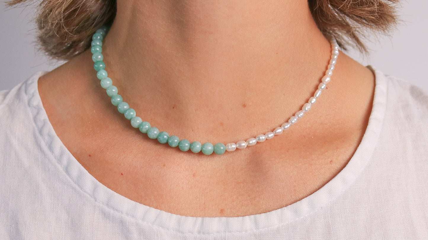 Jade 50/50 Necklace