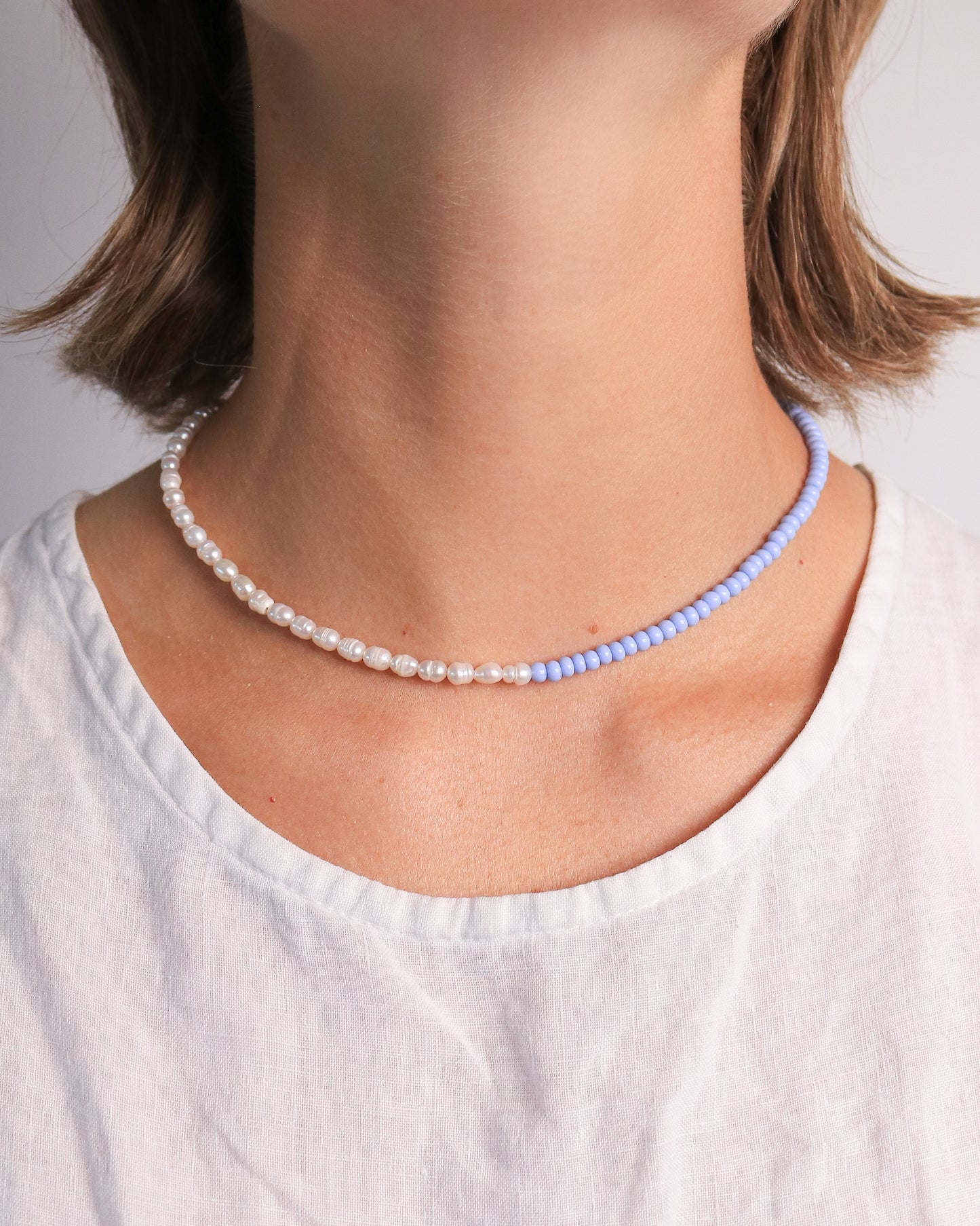 December Spring 50/50 Necklace