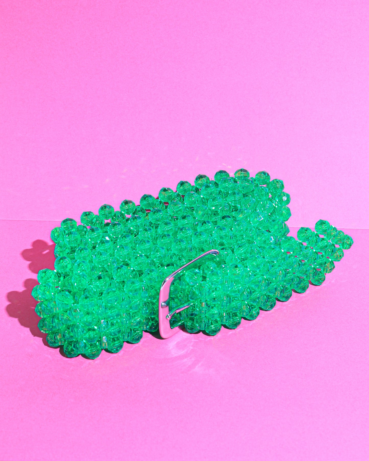 Beaded Belt - Kelly