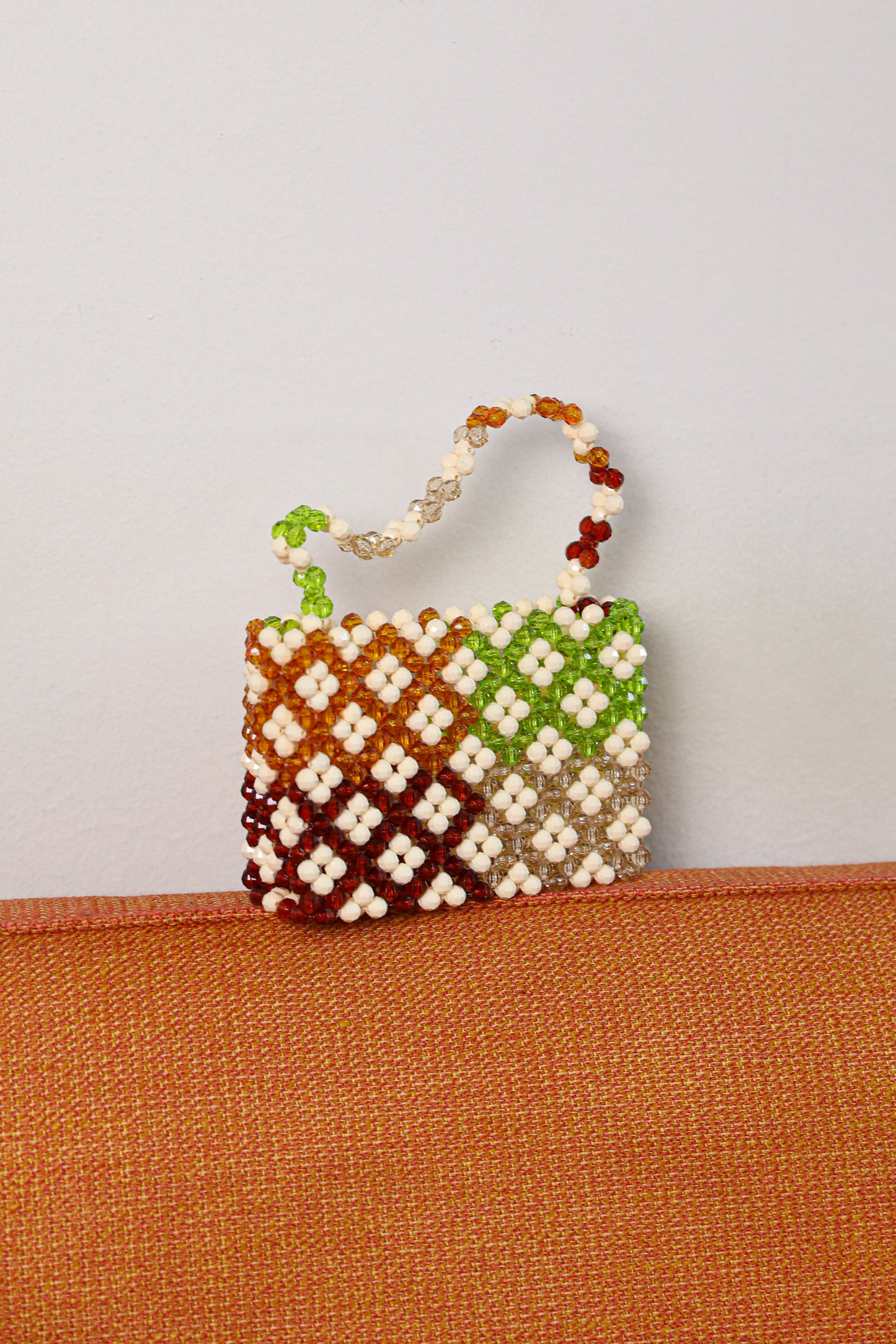 Fleur de Lis Bag | Warm Hues