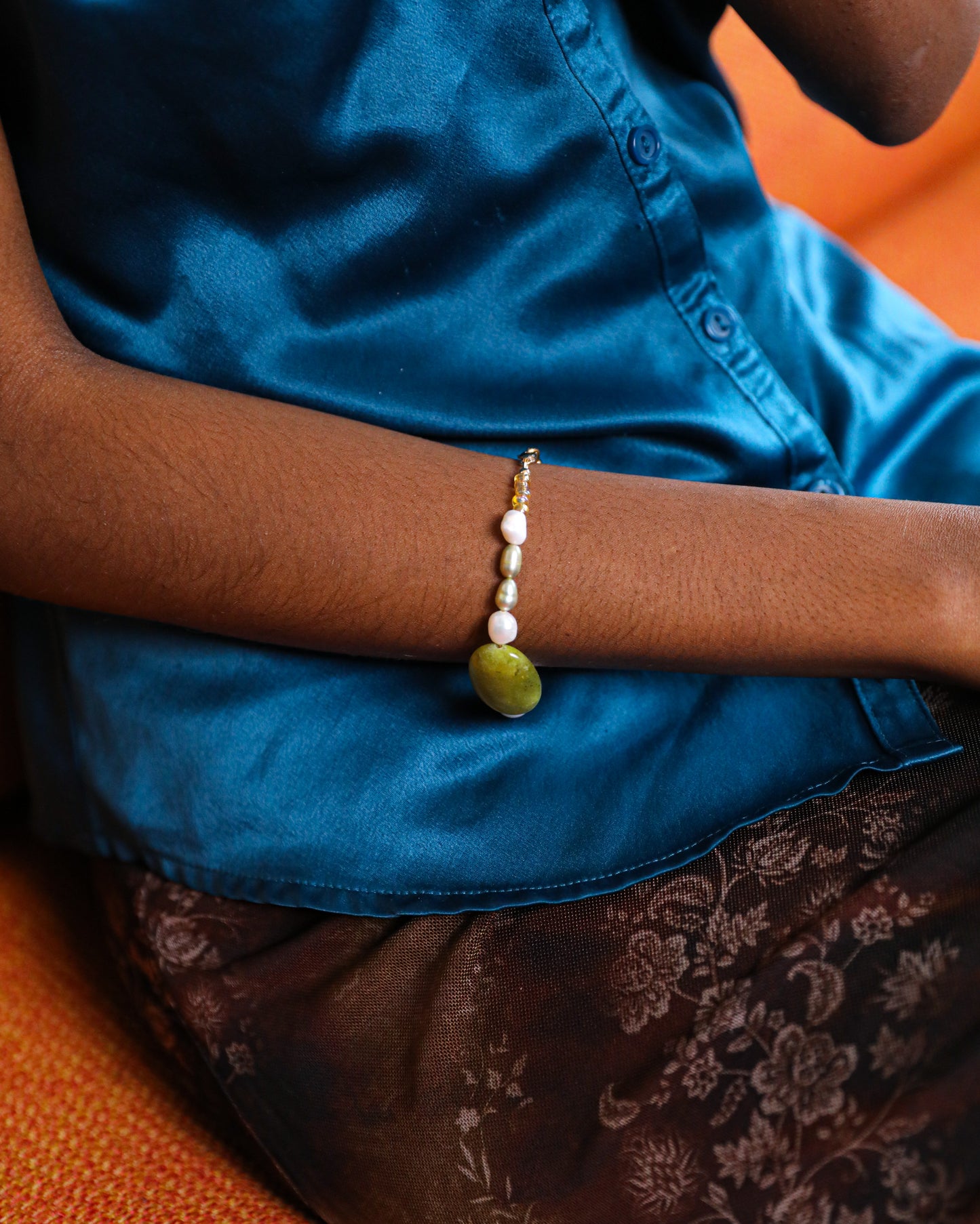 Fougasse Bracelet | Warm Hues