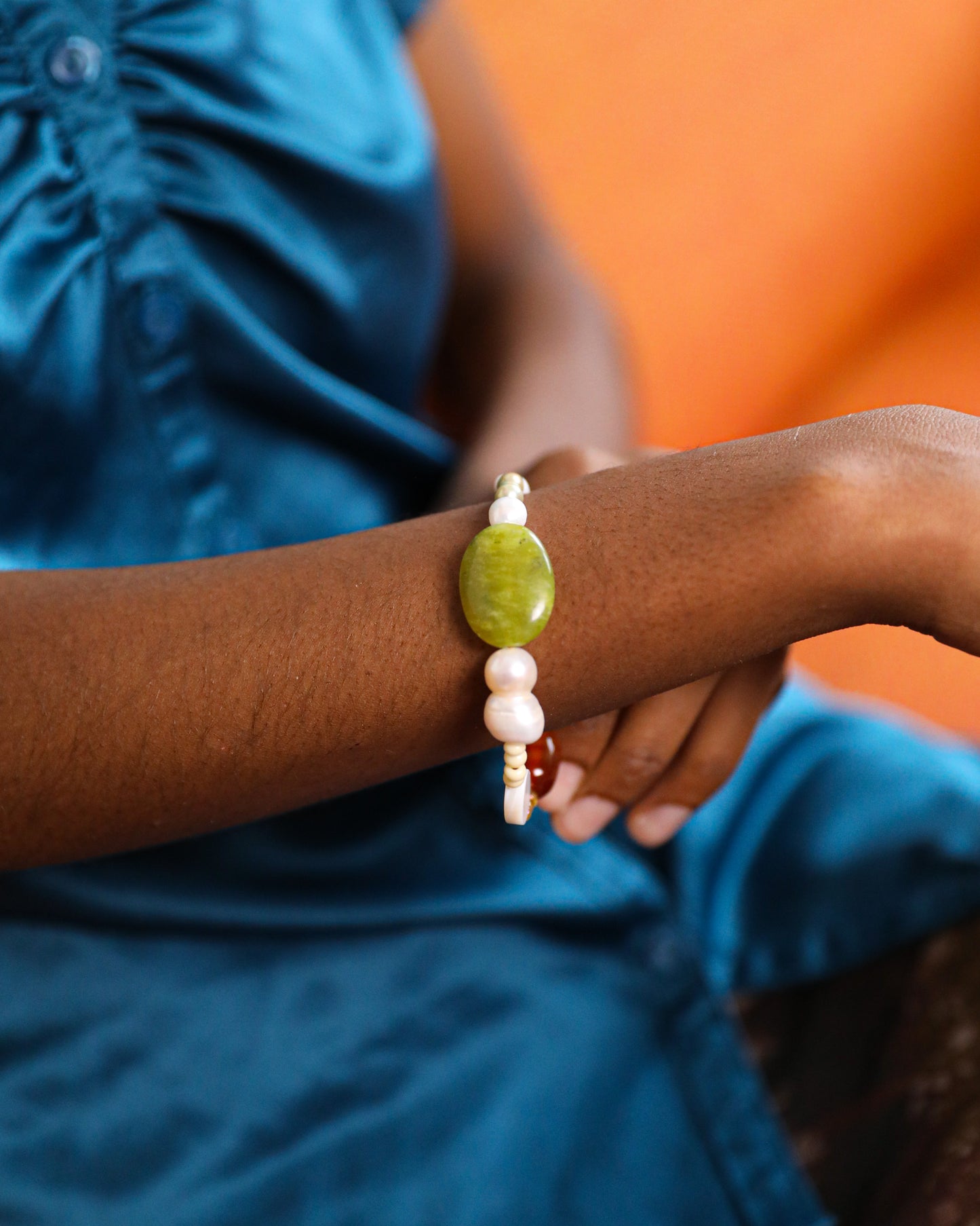 Fougasse Bracelet | Warm Hues