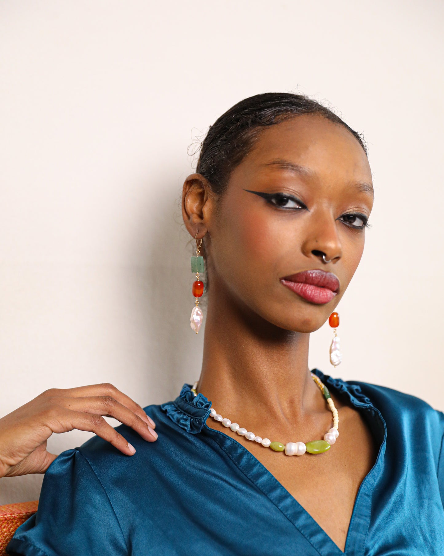Fougasse Necklace | Warm Hues