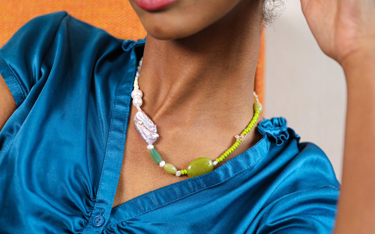 Provencal Necklace | Warm Hues