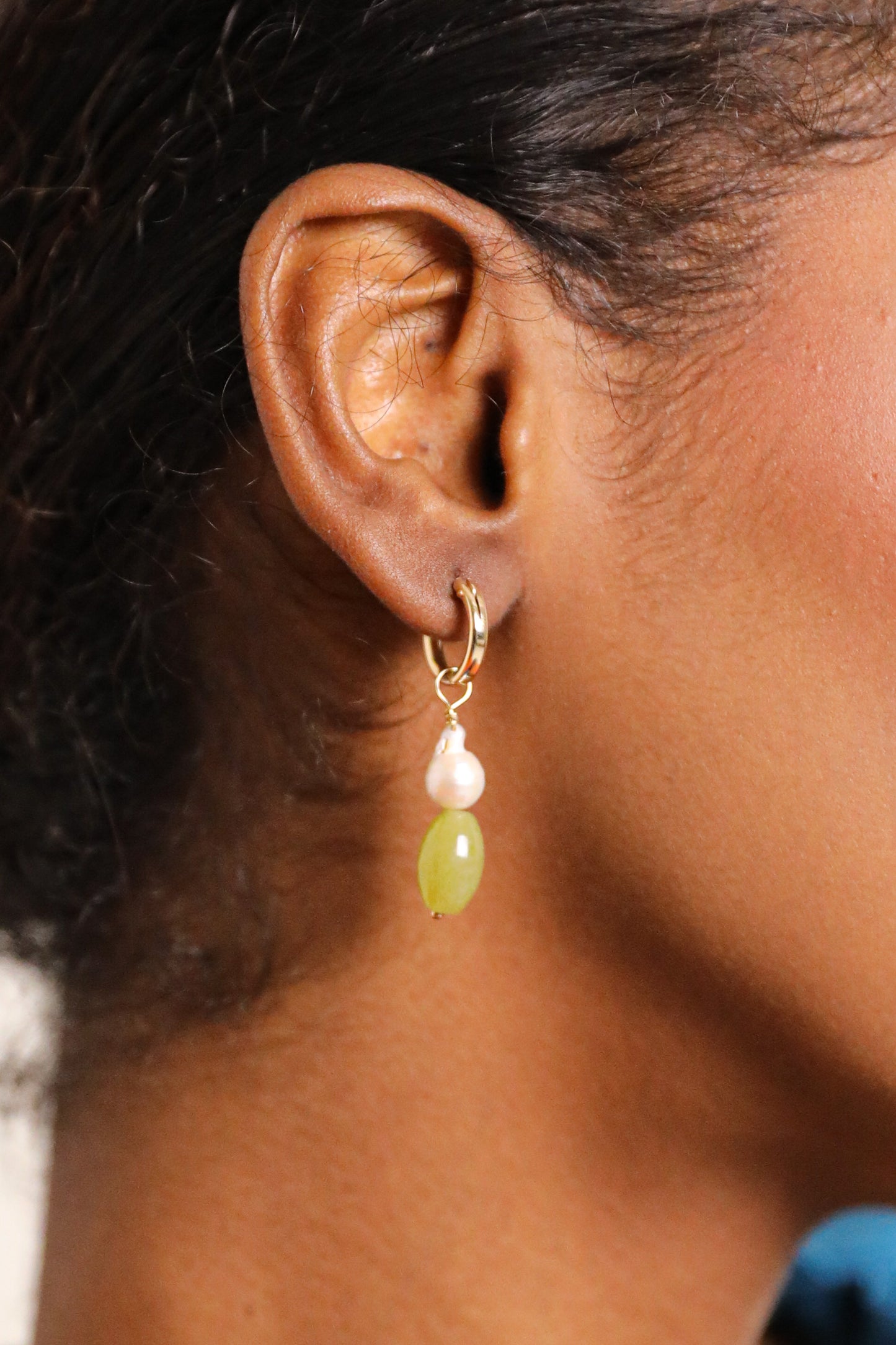 Galette Earrings | Warm Hues