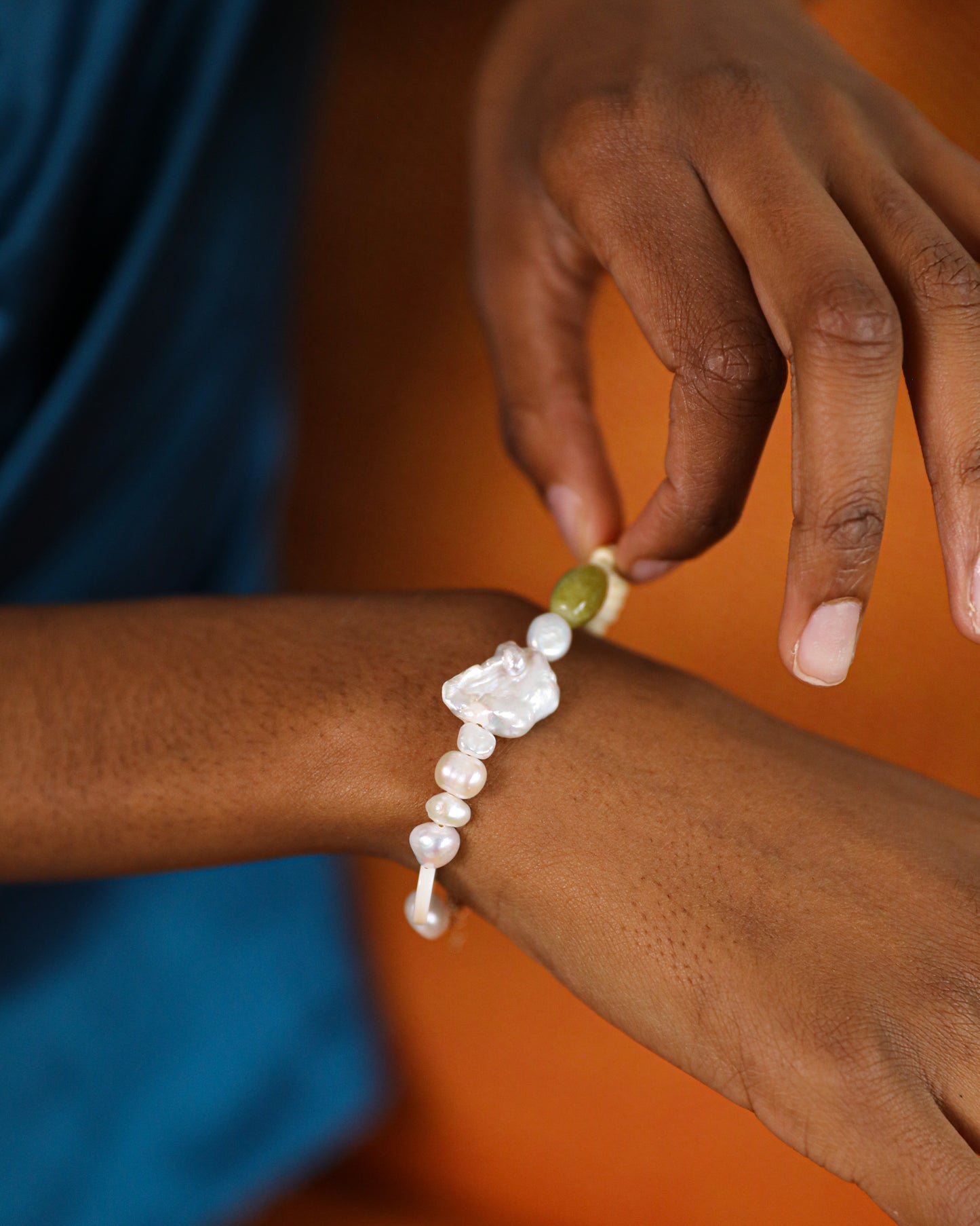 Mille Feuille Bracelet | Warm Hues