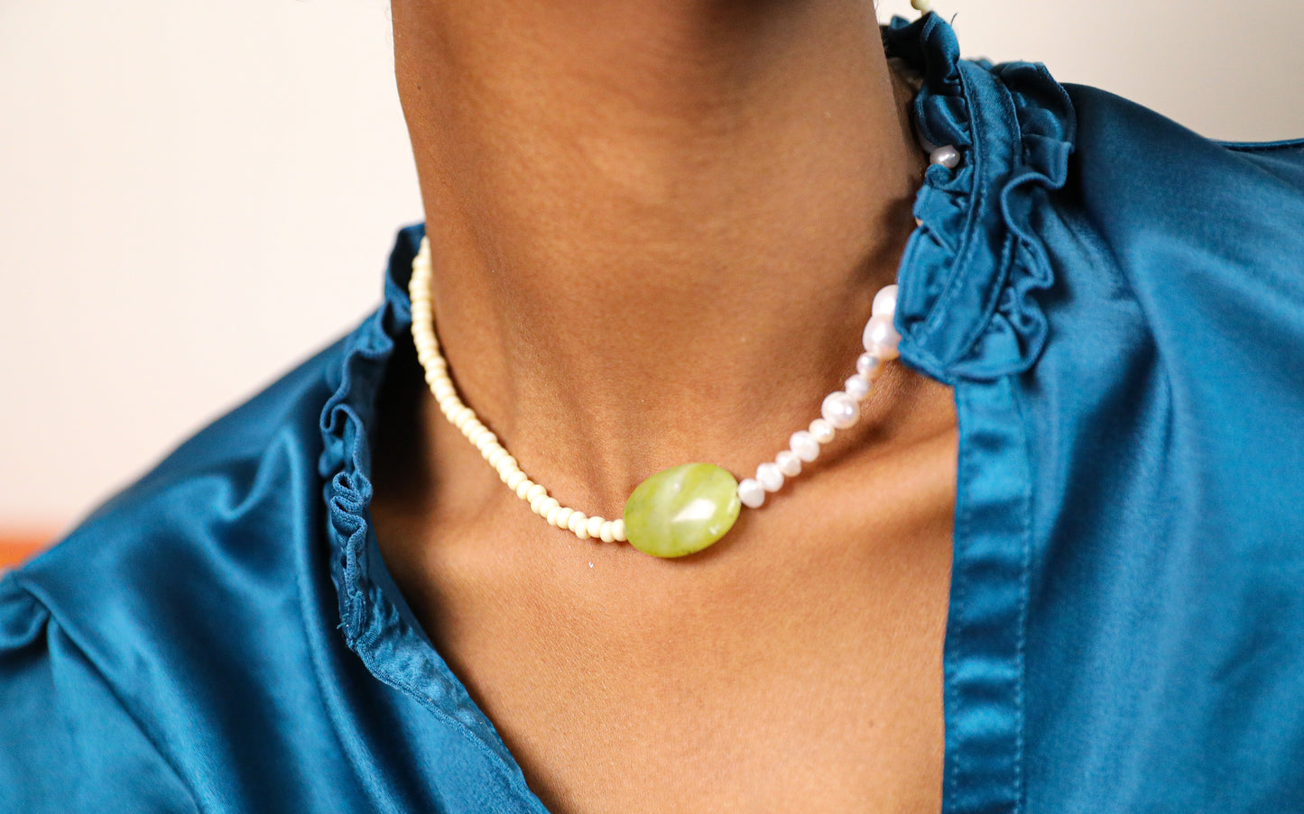 Mille Feuille Necklace | Warm Hues