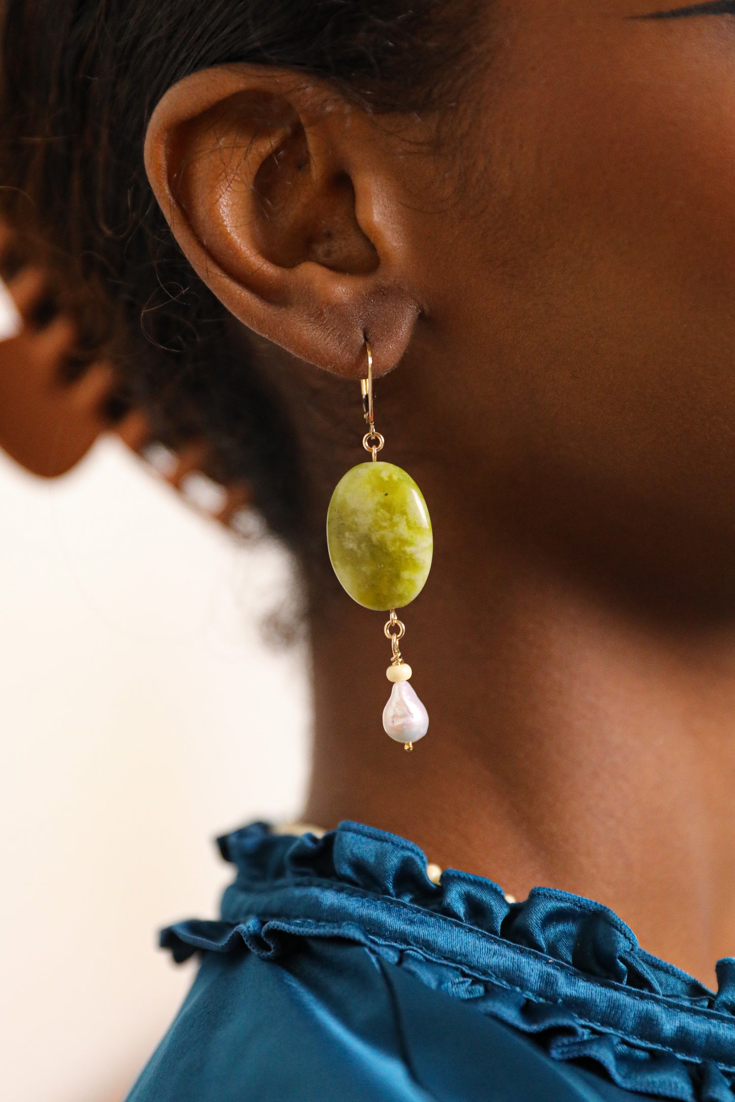 Mille Feuille Earrings | Warm Hues