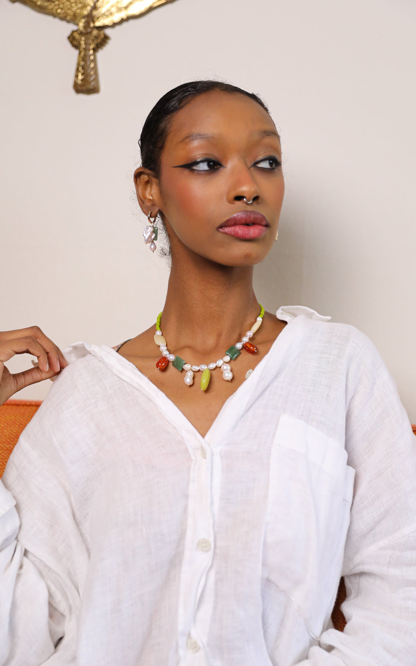 Kouignette Necklace | Warm Hues