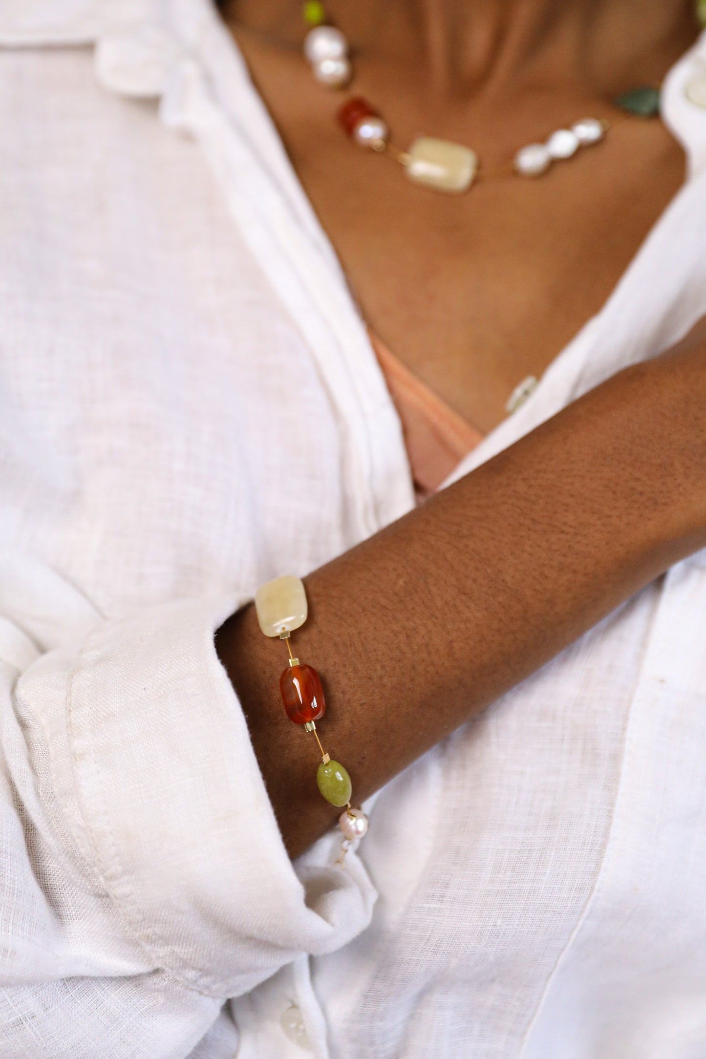 Clafoutis Bracelet | Warm Hues