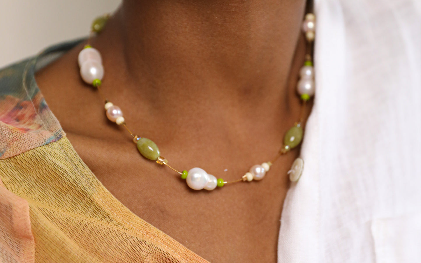 Madeleine Necklace | Warm Hues