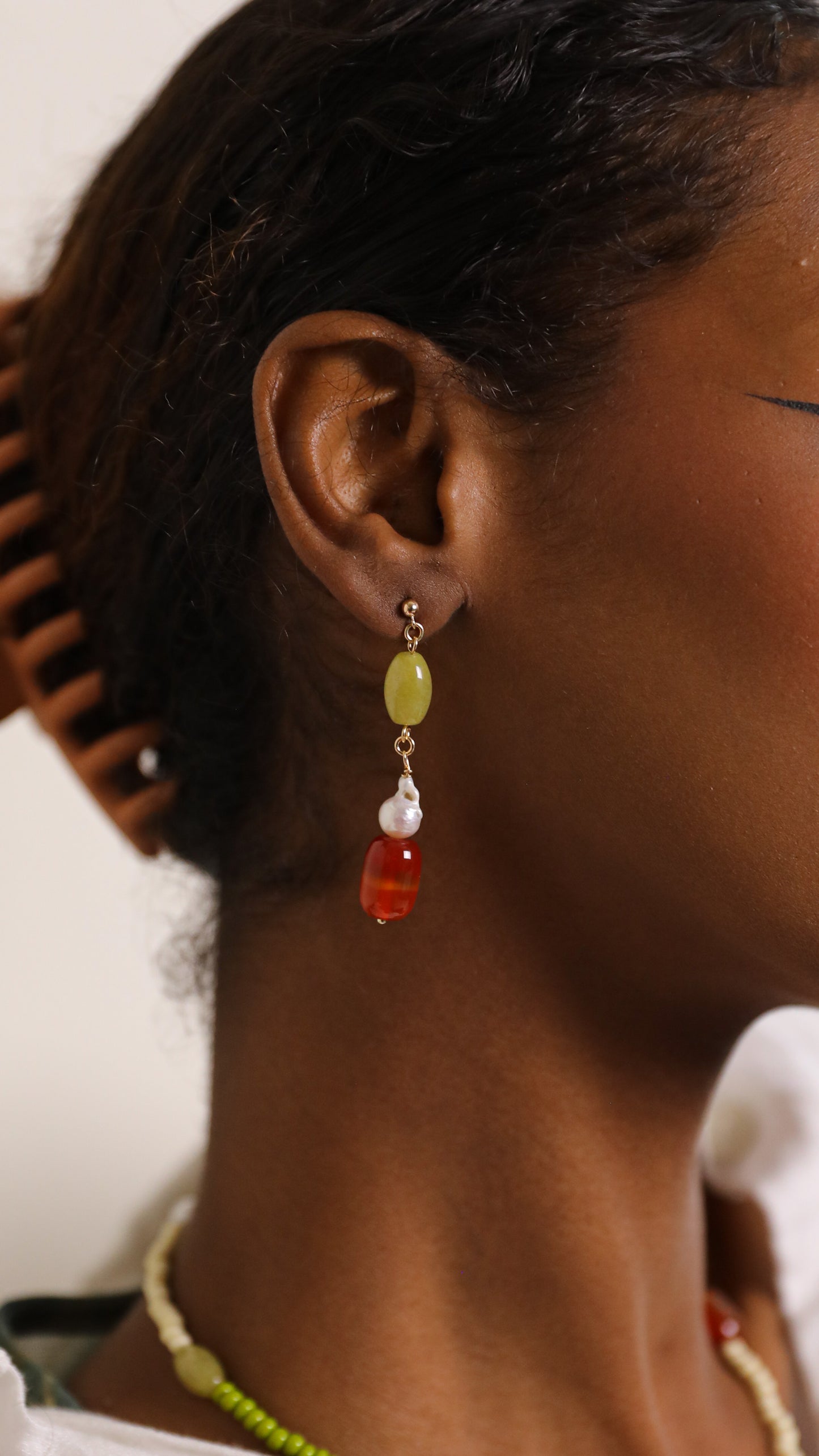 Ficelle Earrings | Warm Hues