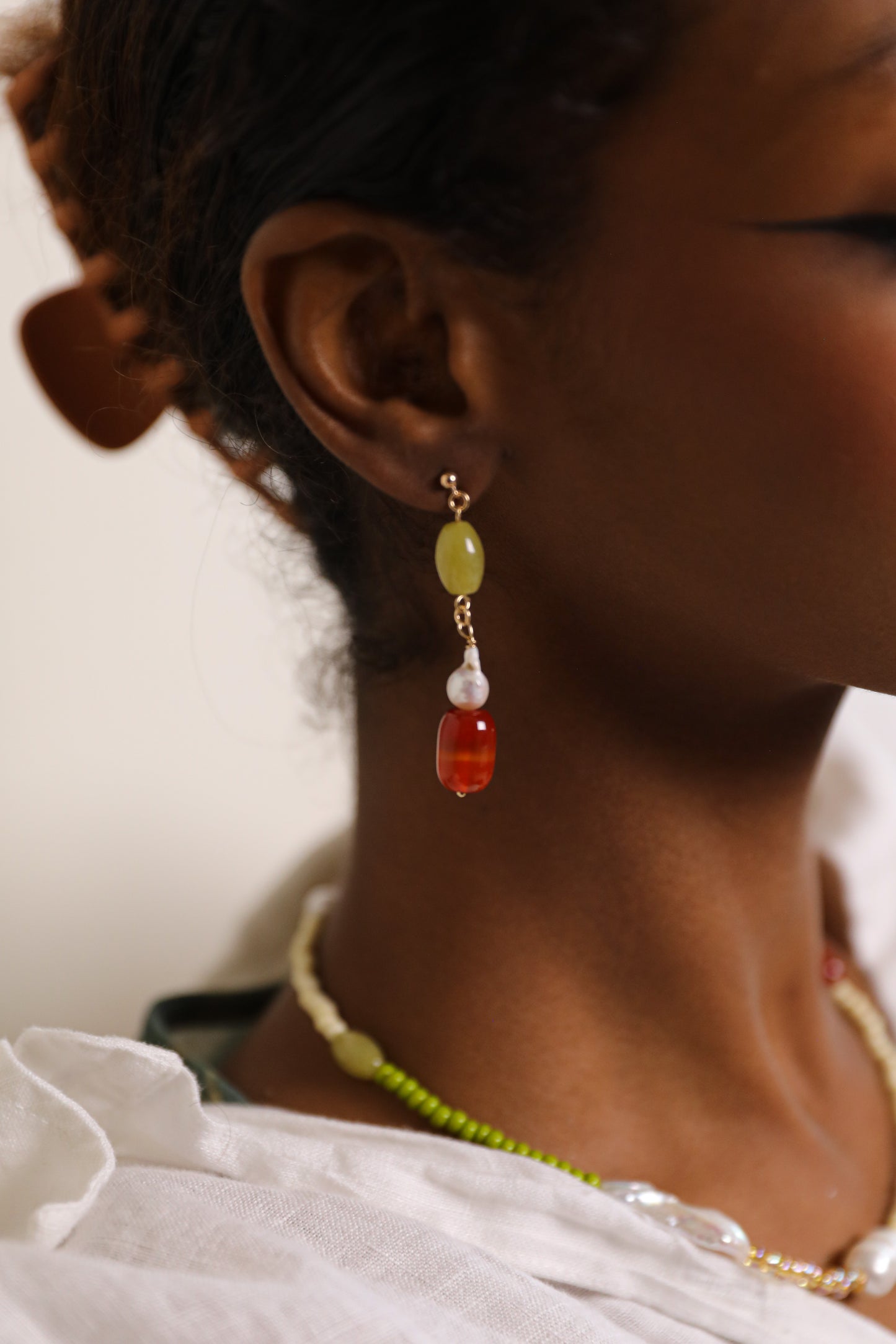 Ficelle Earrings | Warm Hues