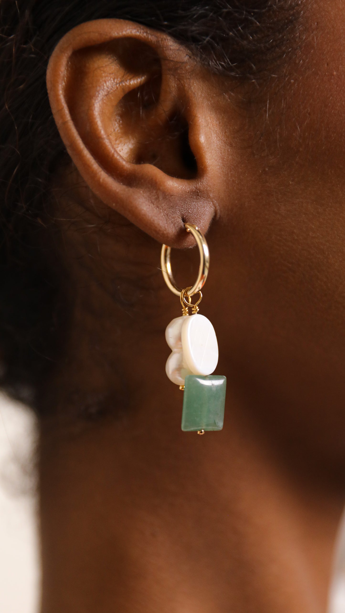 Frangipane Earrings | Warm Hues