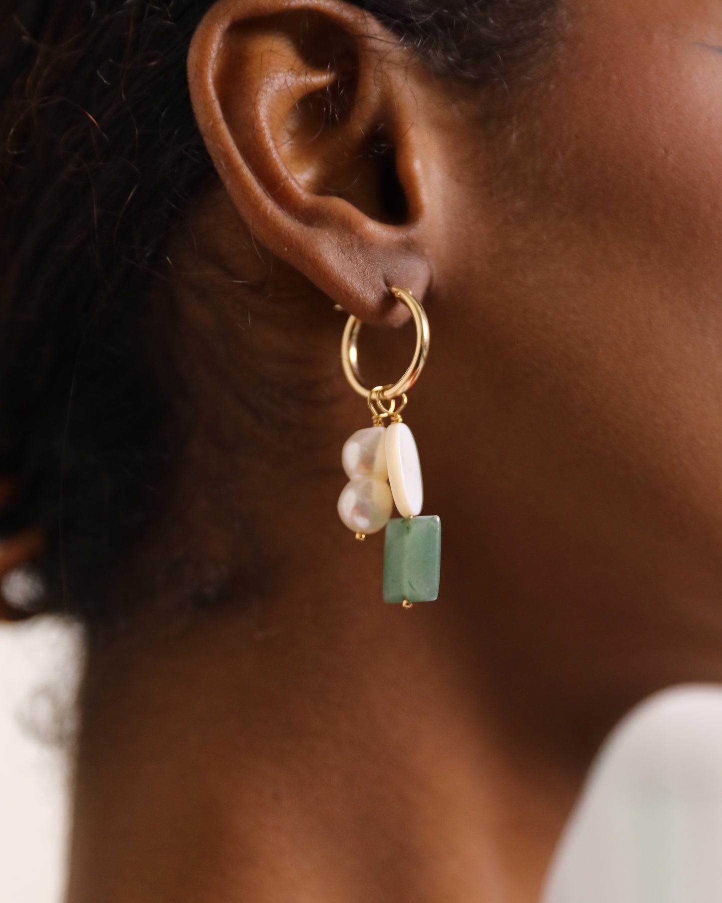 Frangipane Earrings | Warm Hues