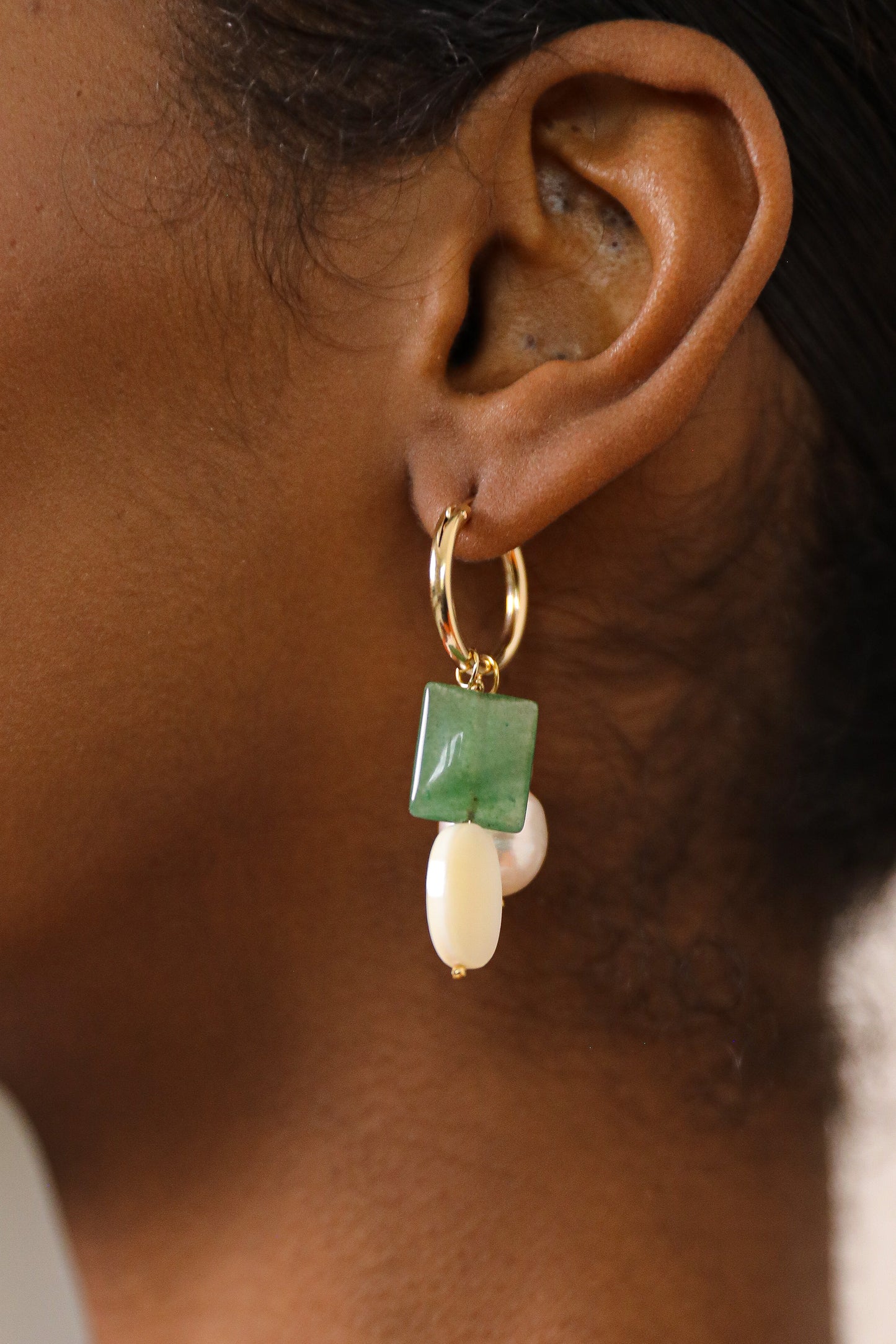 Frangipane Earrings | Warm Hues