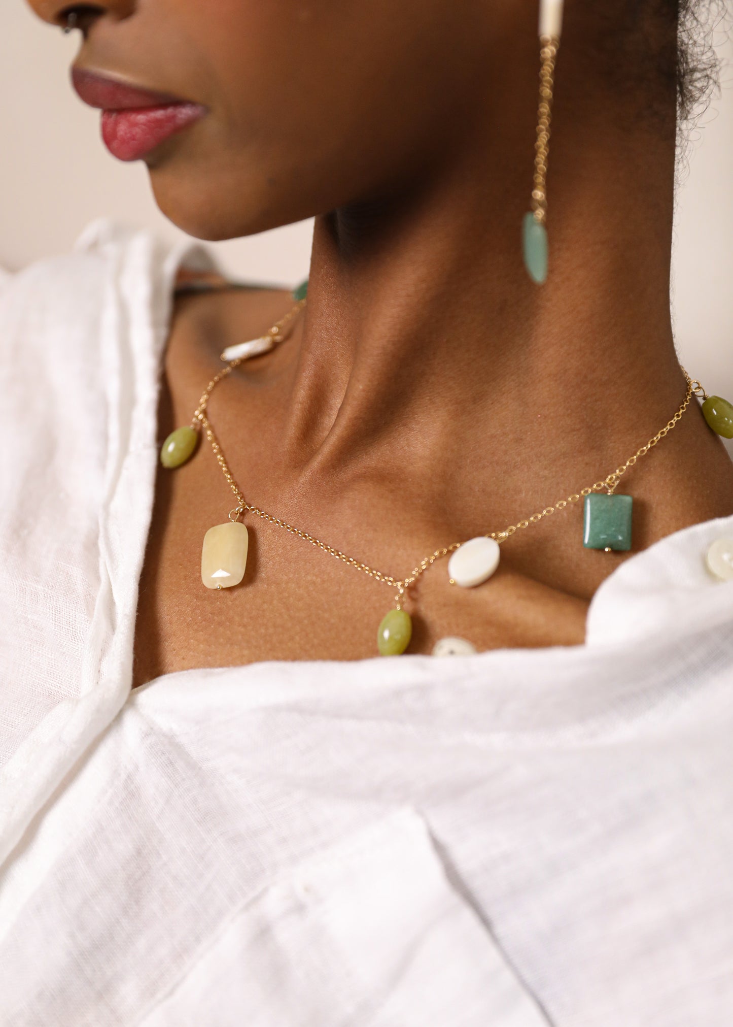 Chantilly Necklace | Warm Hues