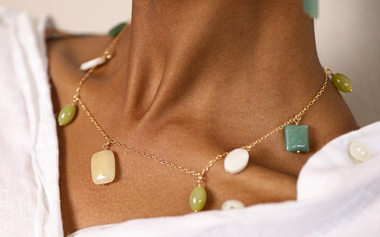 Chantilly Necklace | Warm Hues