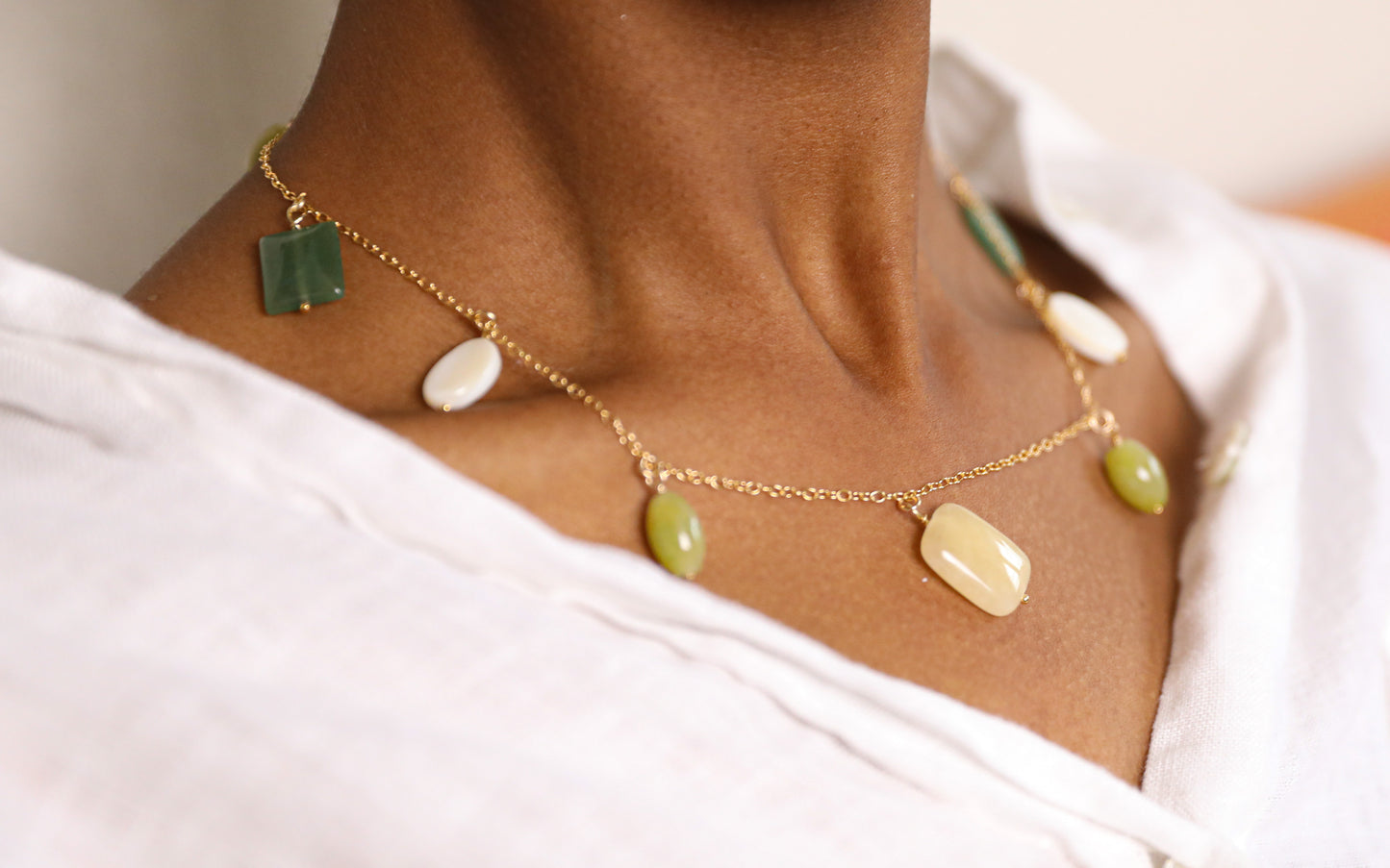 Chantilly Necklace | Warm Hues