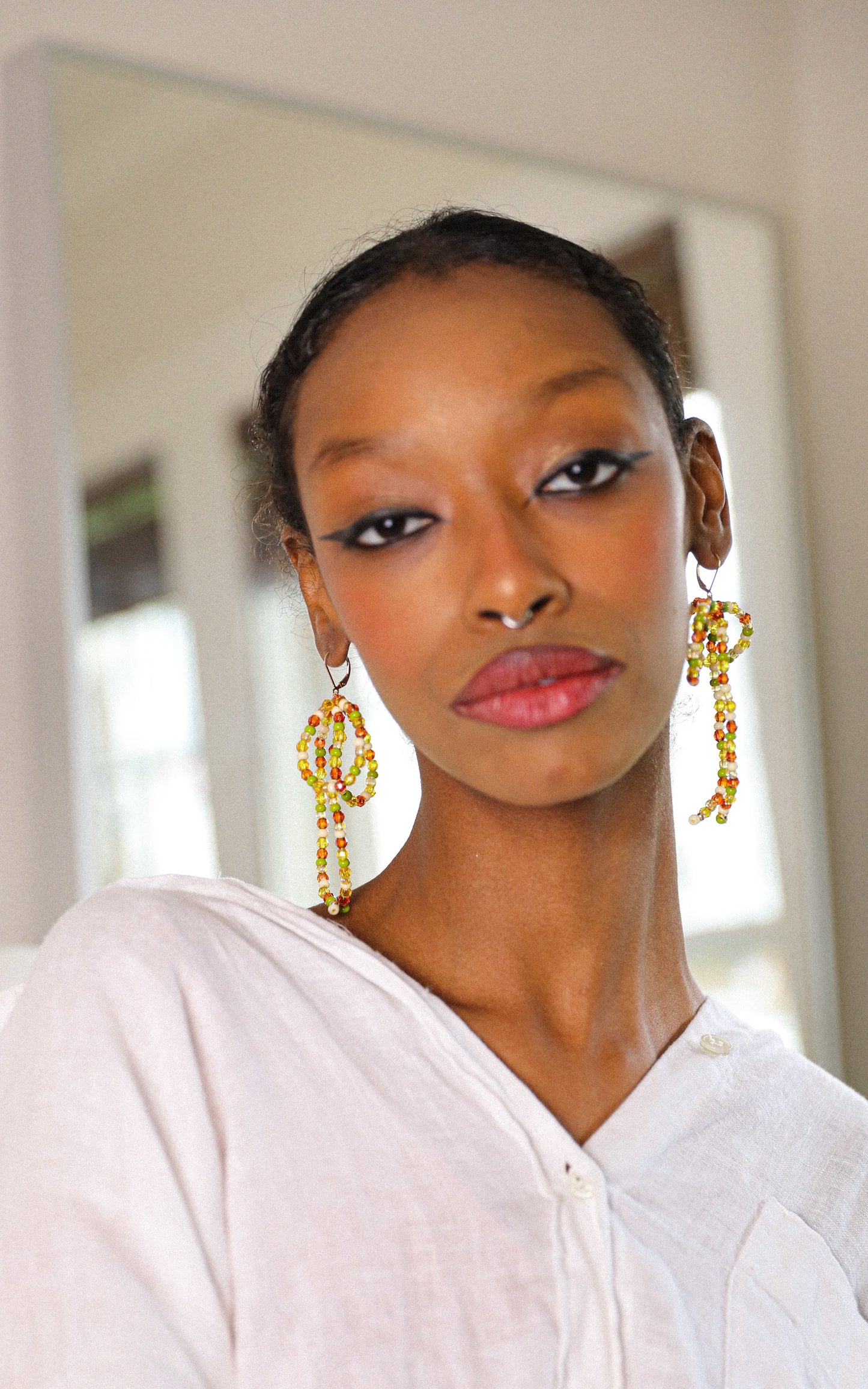 Bavarois Earrings | Warm Hues