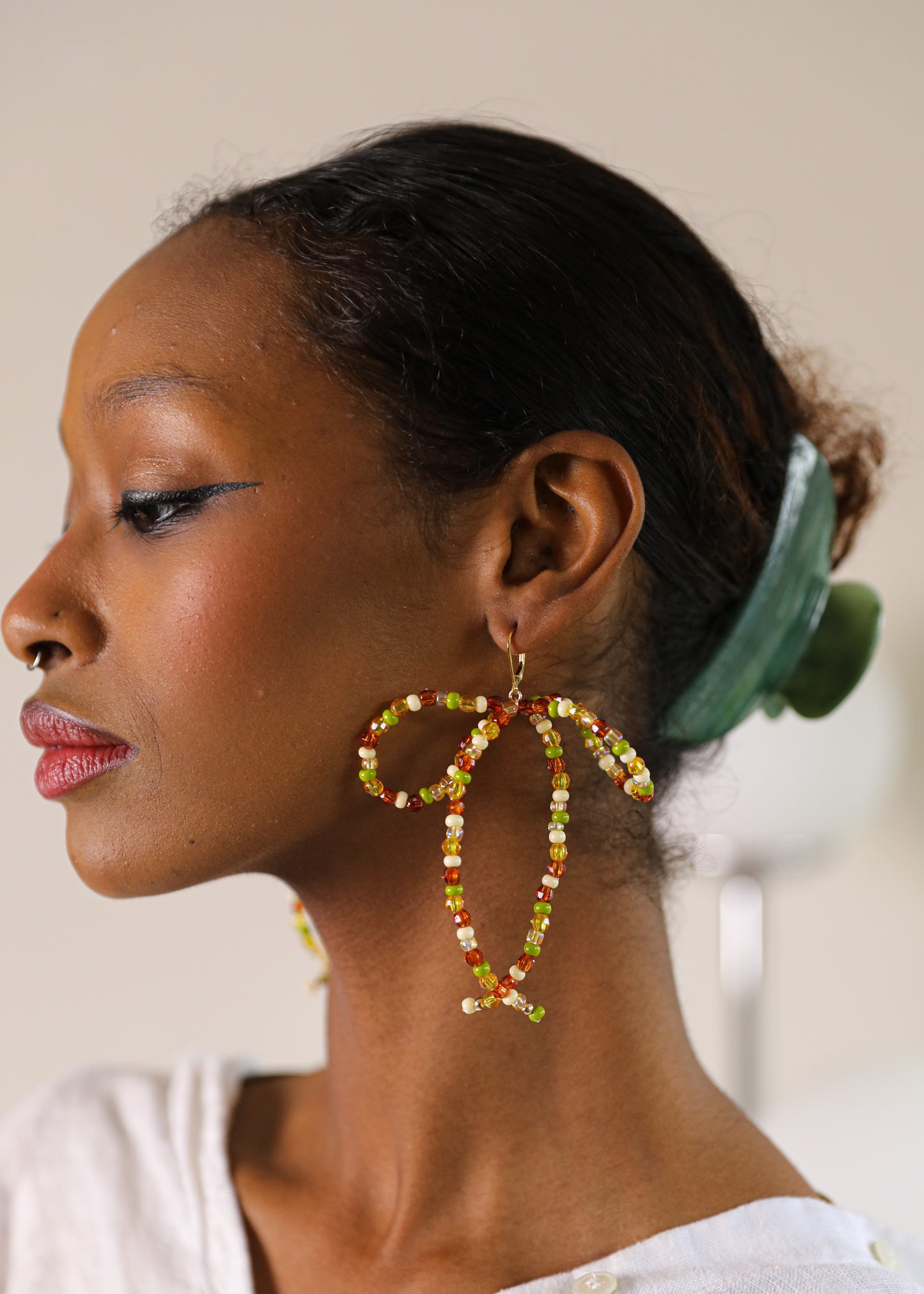 Bavarois Earrings | Warm Hues